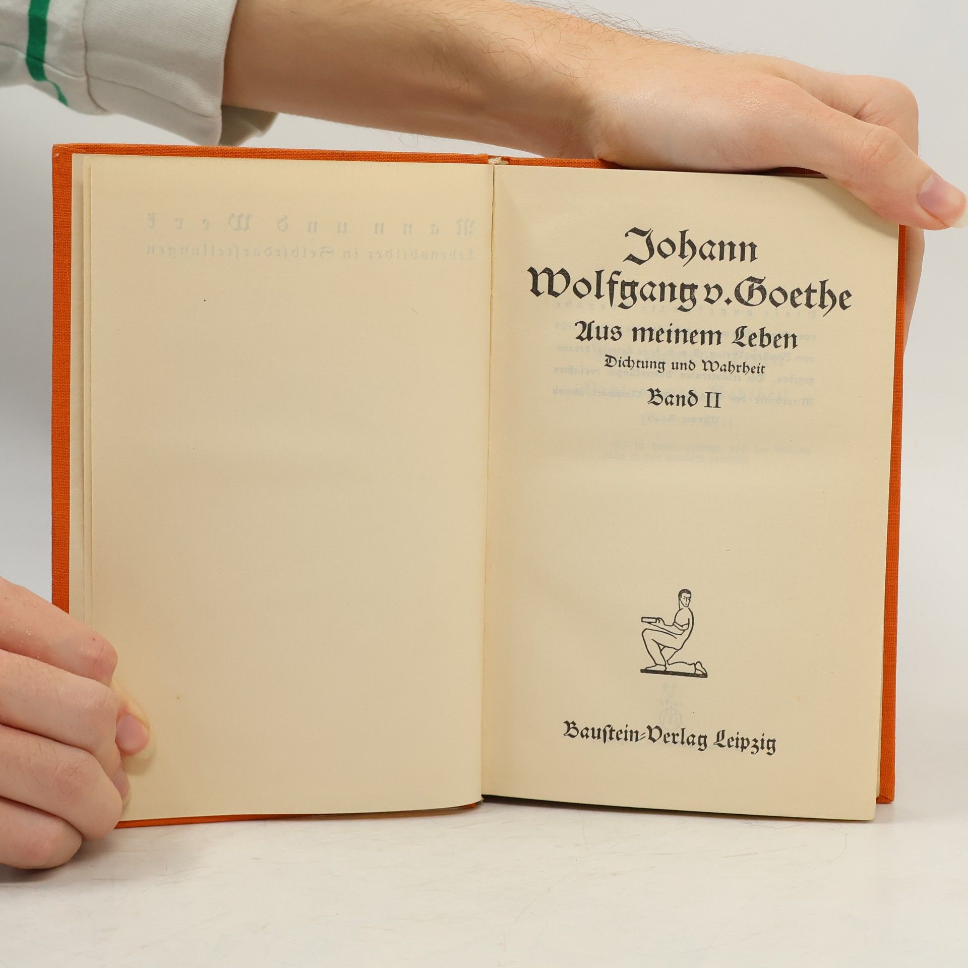 J. W. Von Goethe Aus meinem Leben II