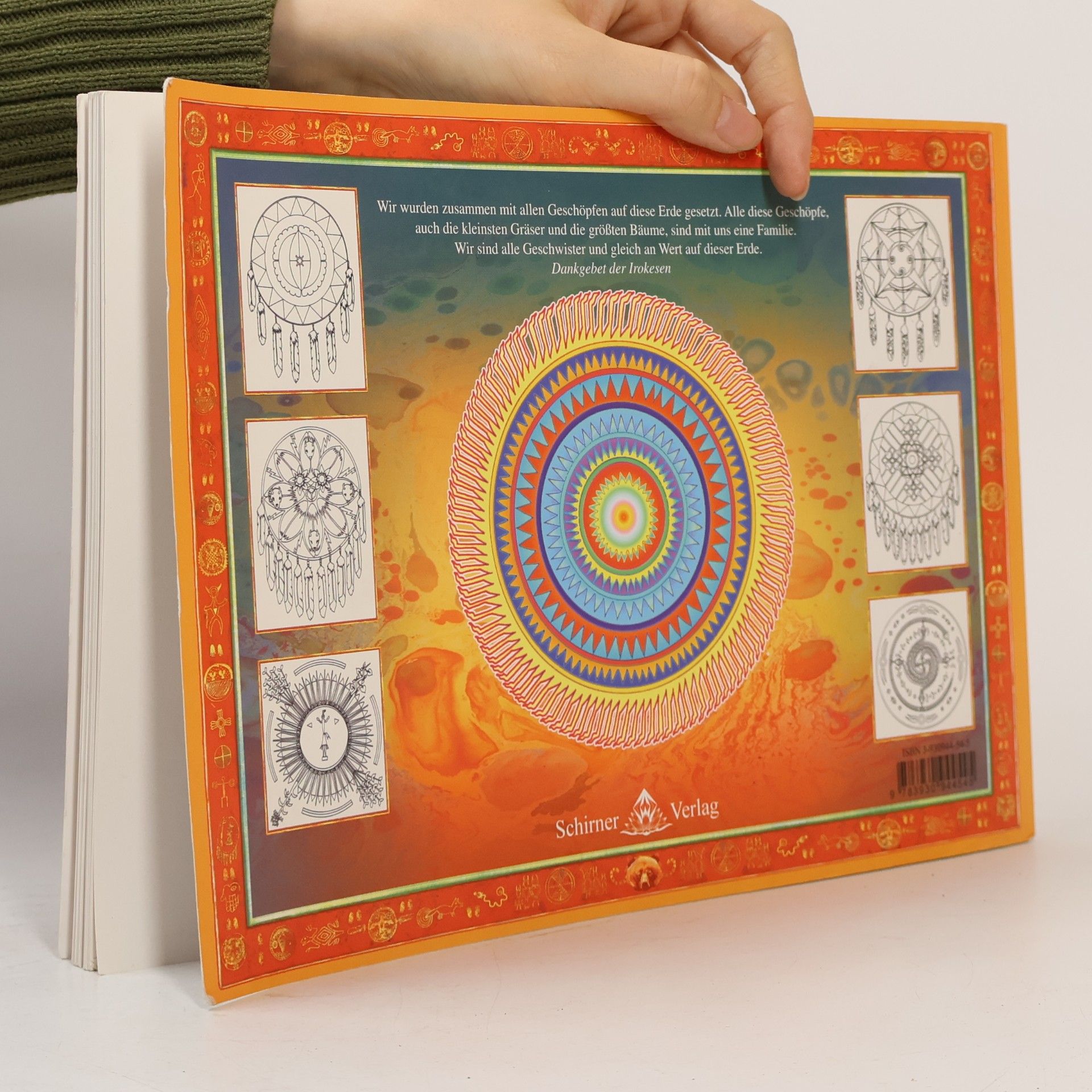Klaus Holitzka Indianische Mandalas: 32 Mandalas zum Ausmalen als Begleiter auf dem Pfad der Kraft