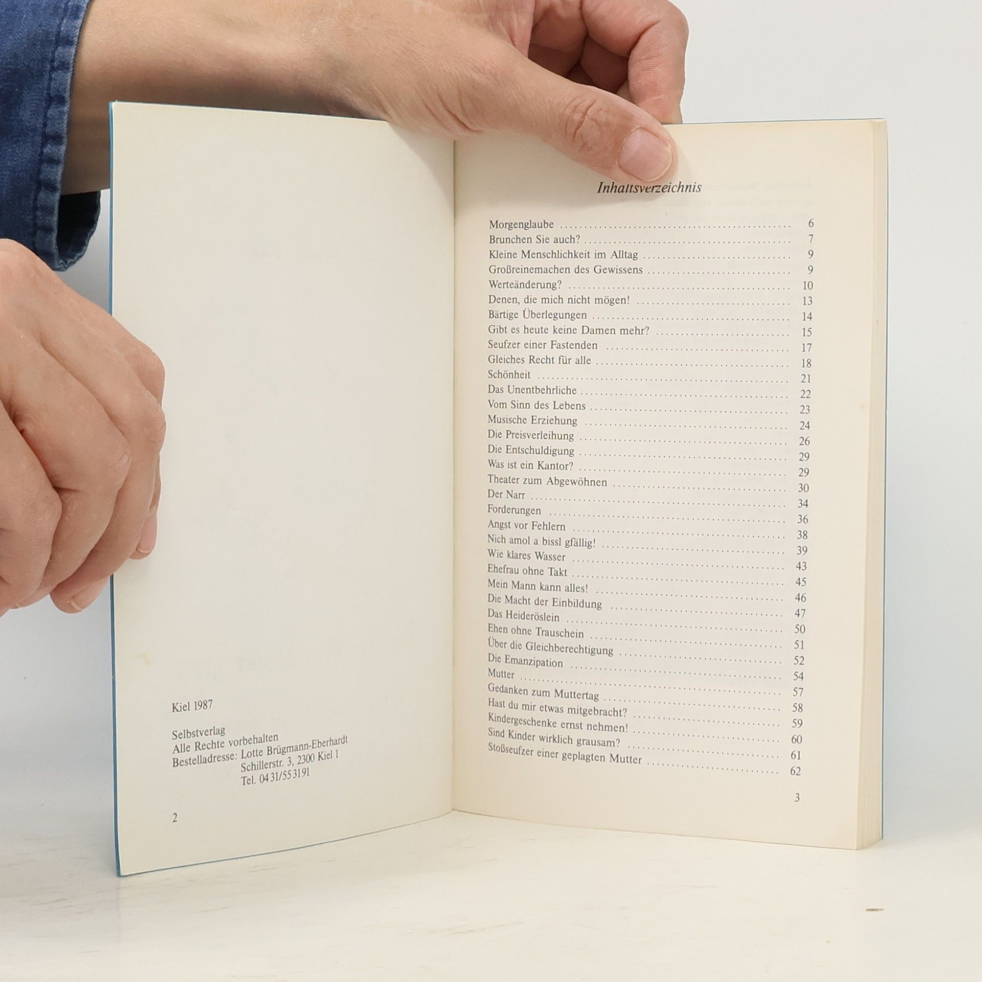 Lotte Brügmann-Eberhardt Der Tag ist nicht nur grau