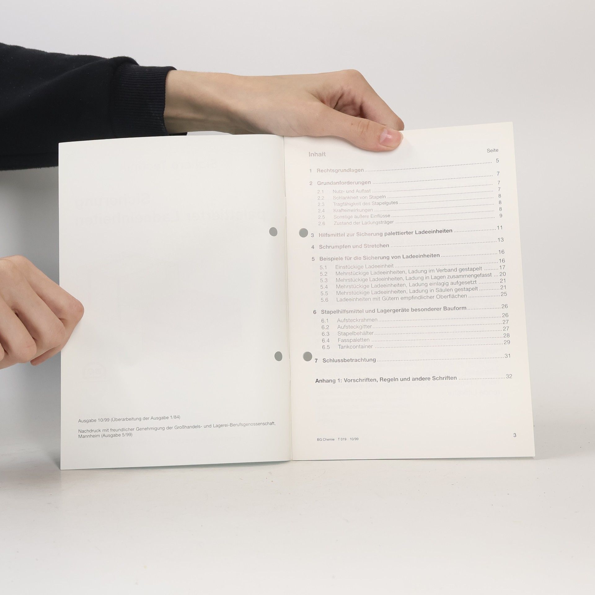 kolektiv Sicherung palettierter Ladeeinheiten