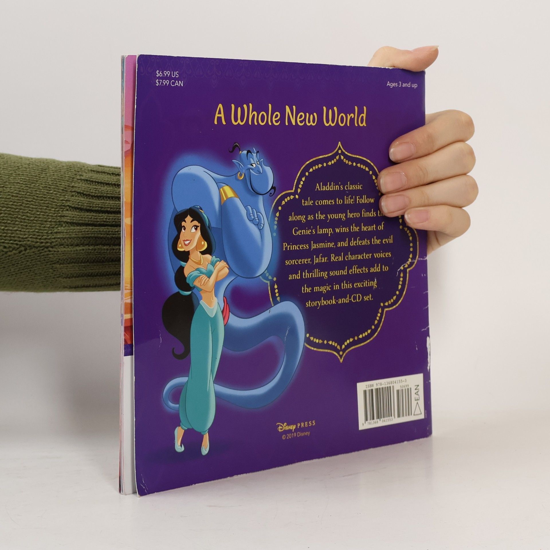 Disney Read-Along: Aladdin Read-Along Storybook and CD