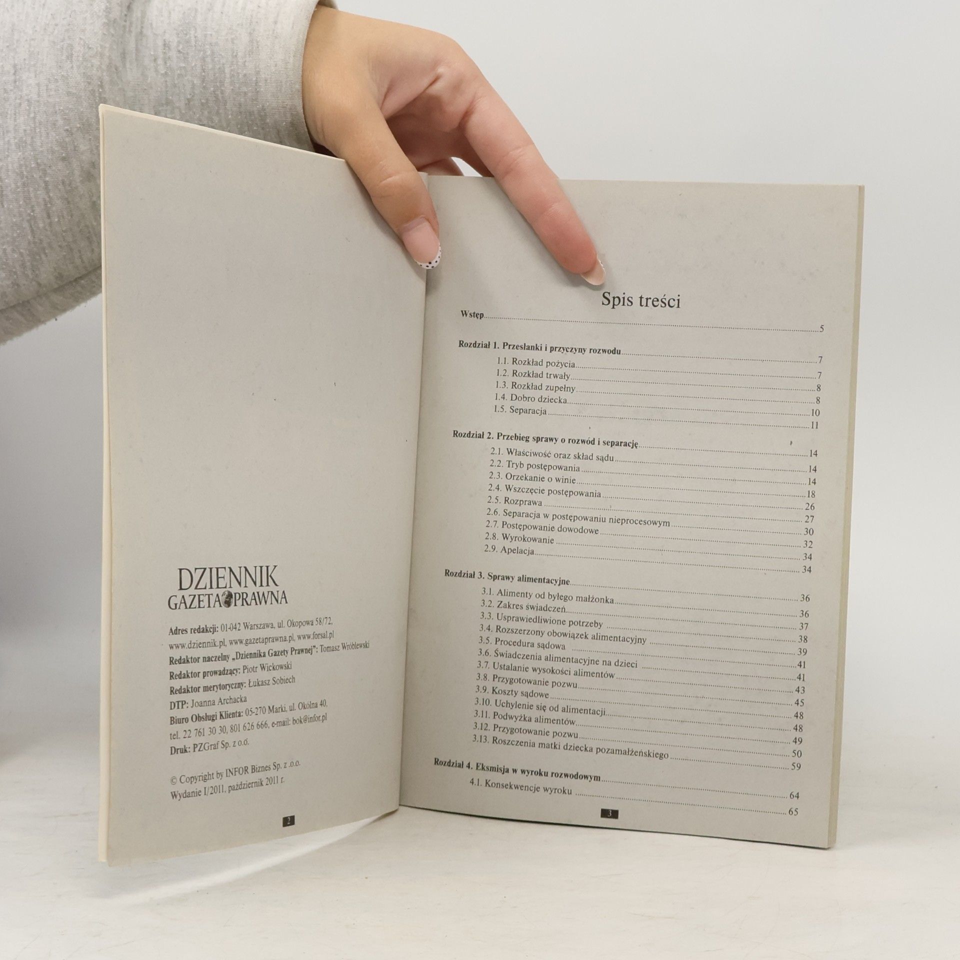 Various authors Rozwód, podział majątku, alimenty