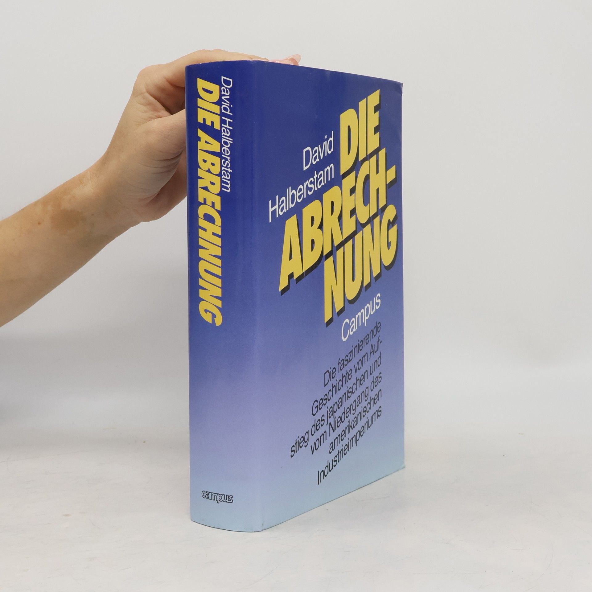 David Halberstam Die Abrechnung