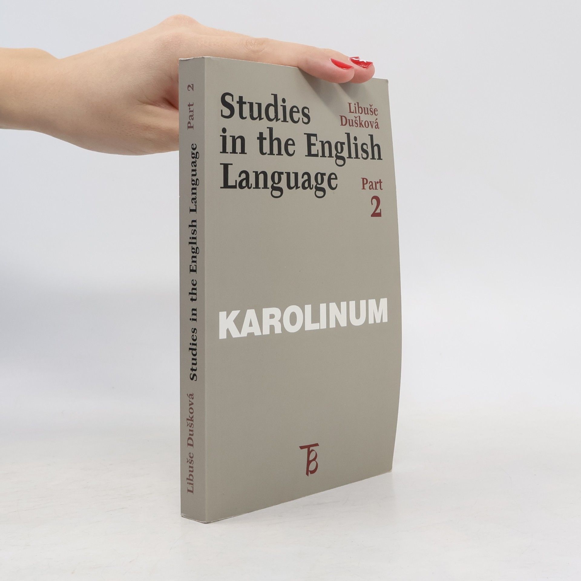 Studies in the English language. Part 2