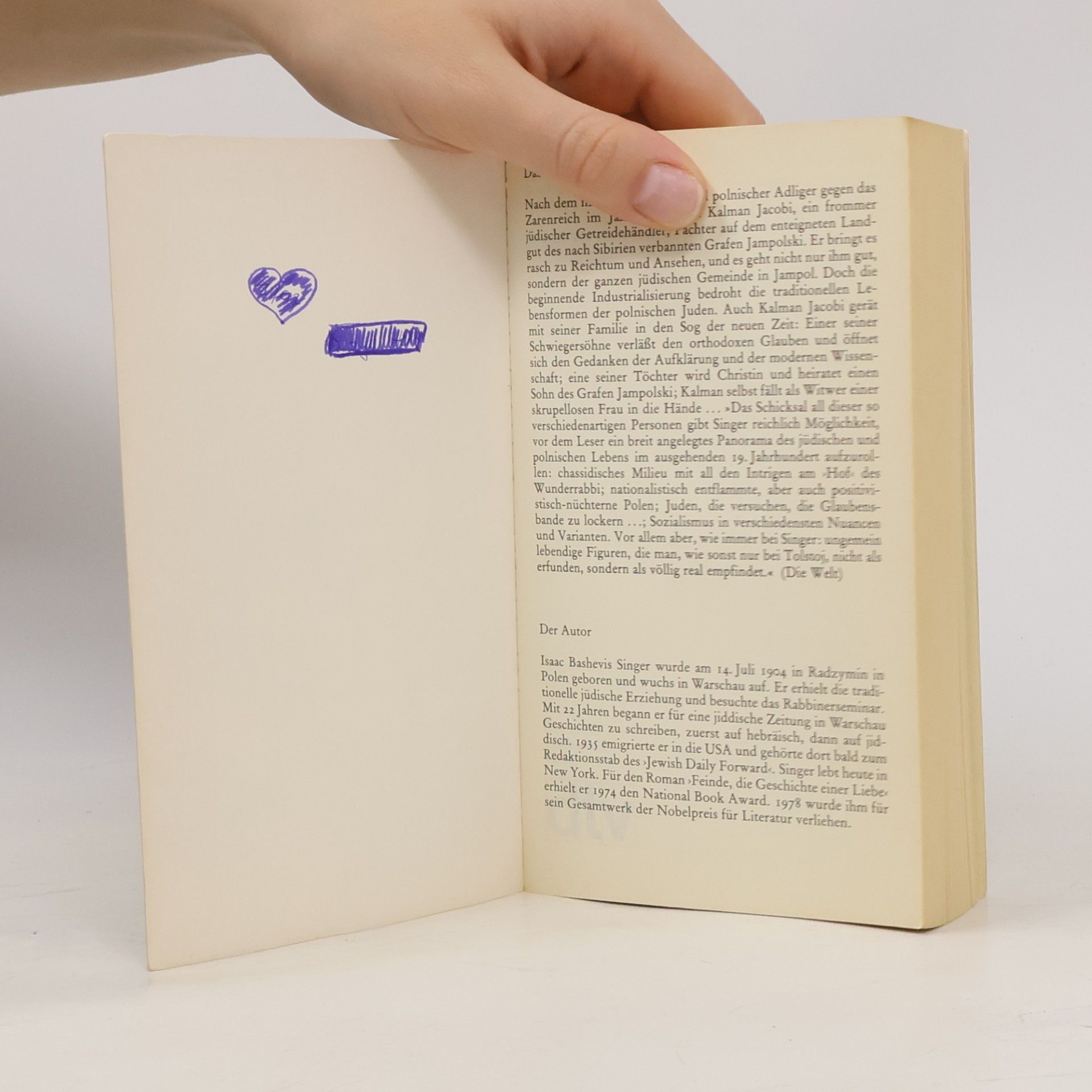 Isaac Bashevis Singer Das Landgut