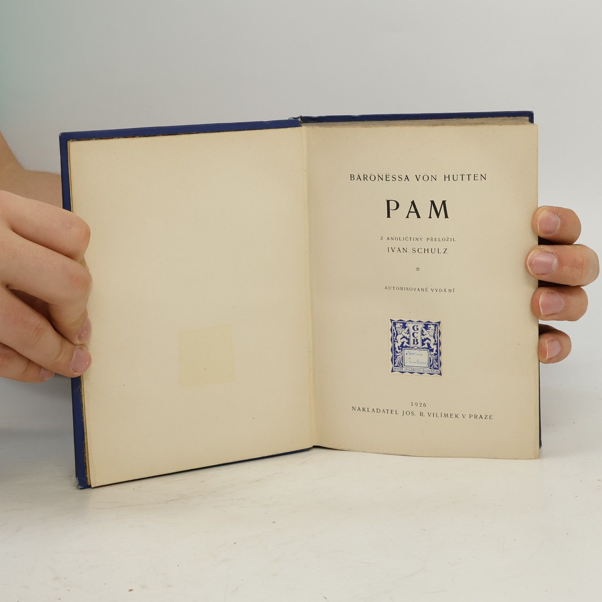 Baronessa von Hutten Pam