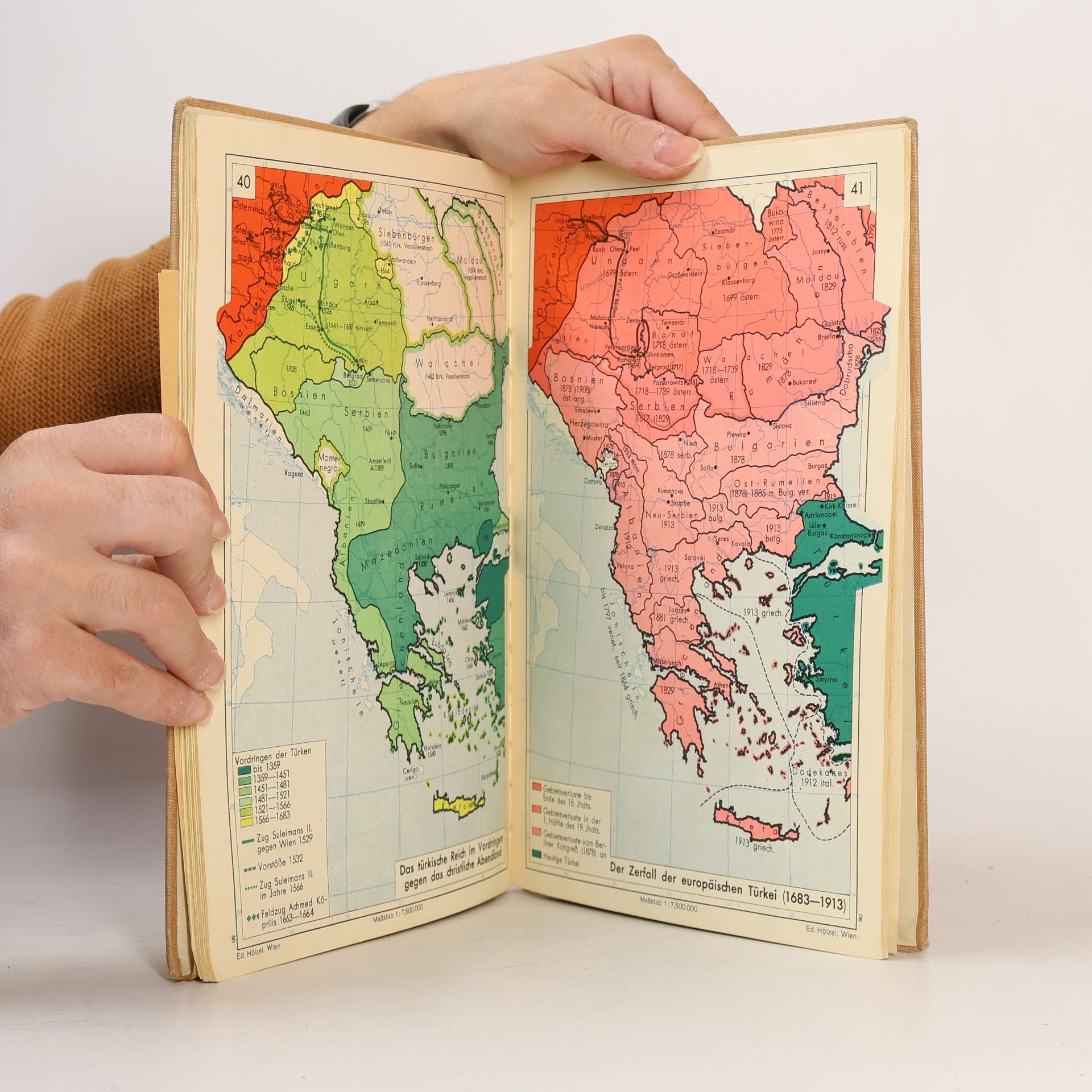 Wilhelm Schier Atlas zur allgemeinen und österreichischen Geschichte