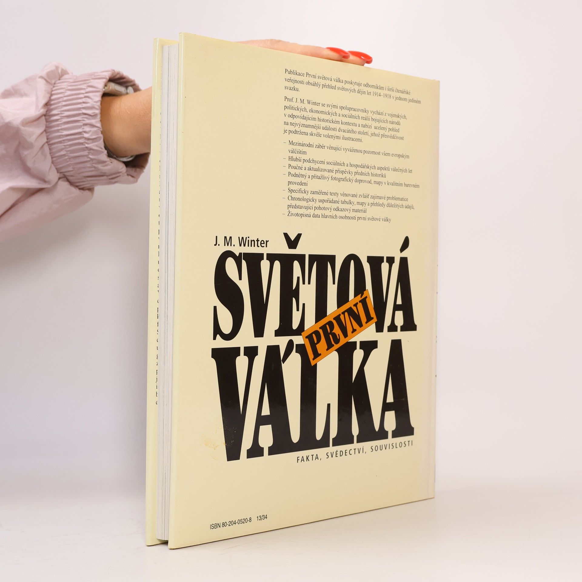 J. M. Winter První světová válka: fakta, svědectví, souvislosti