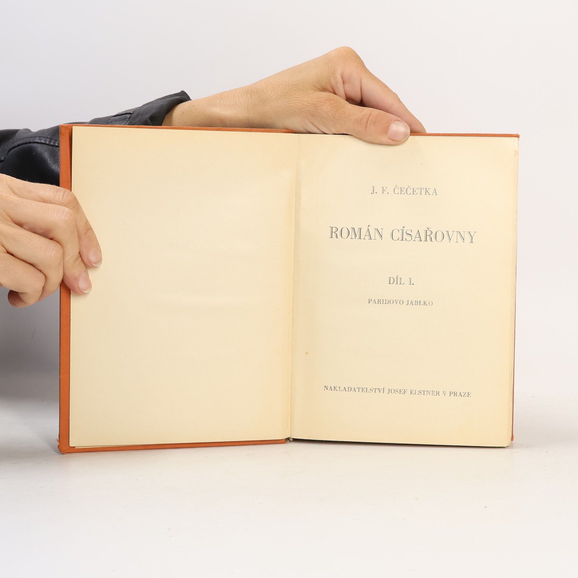 František Josef Čečetka Román císařovny I