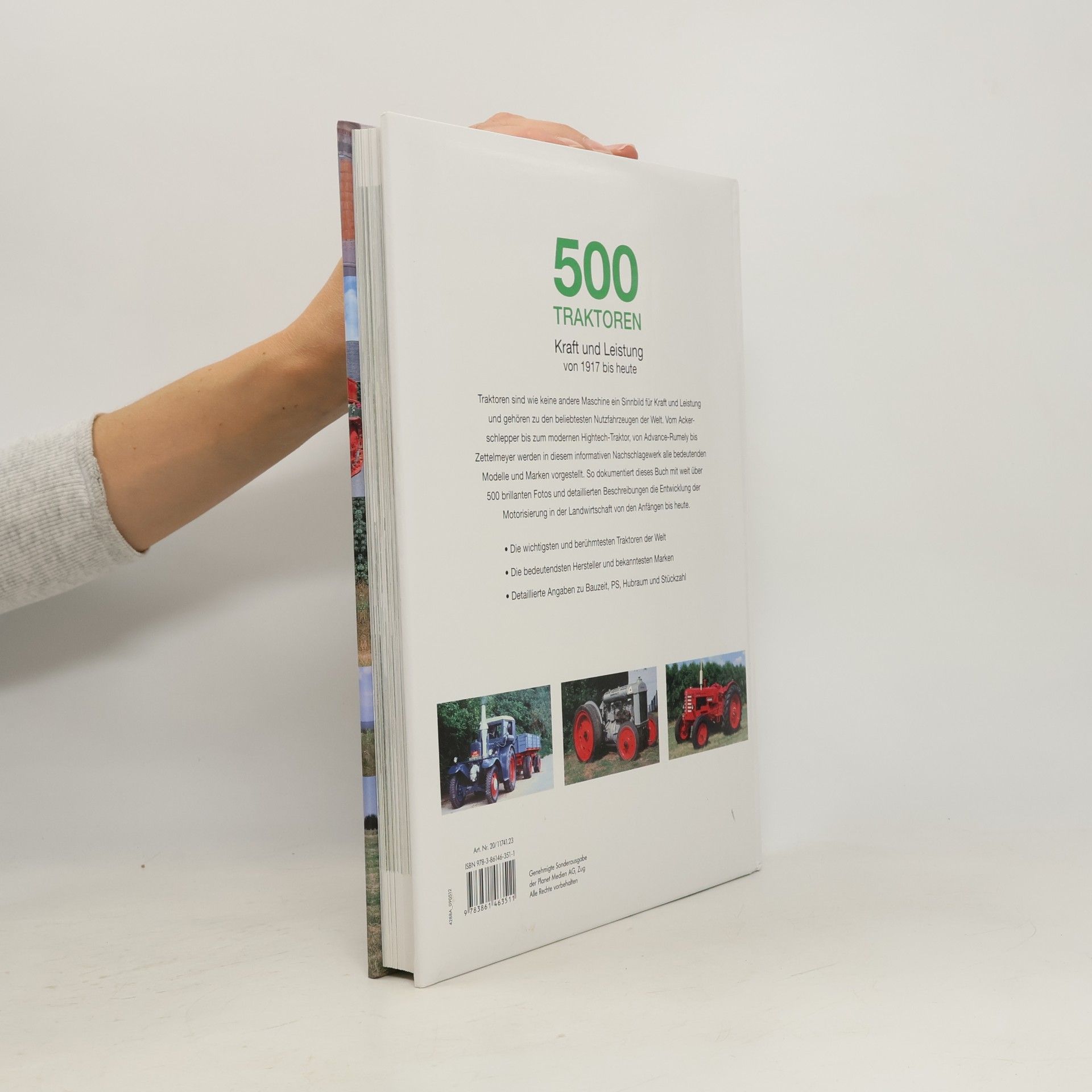 Autorenkollektiv 500 Traktoren Kraft und Leistung von 1917 bis heute
