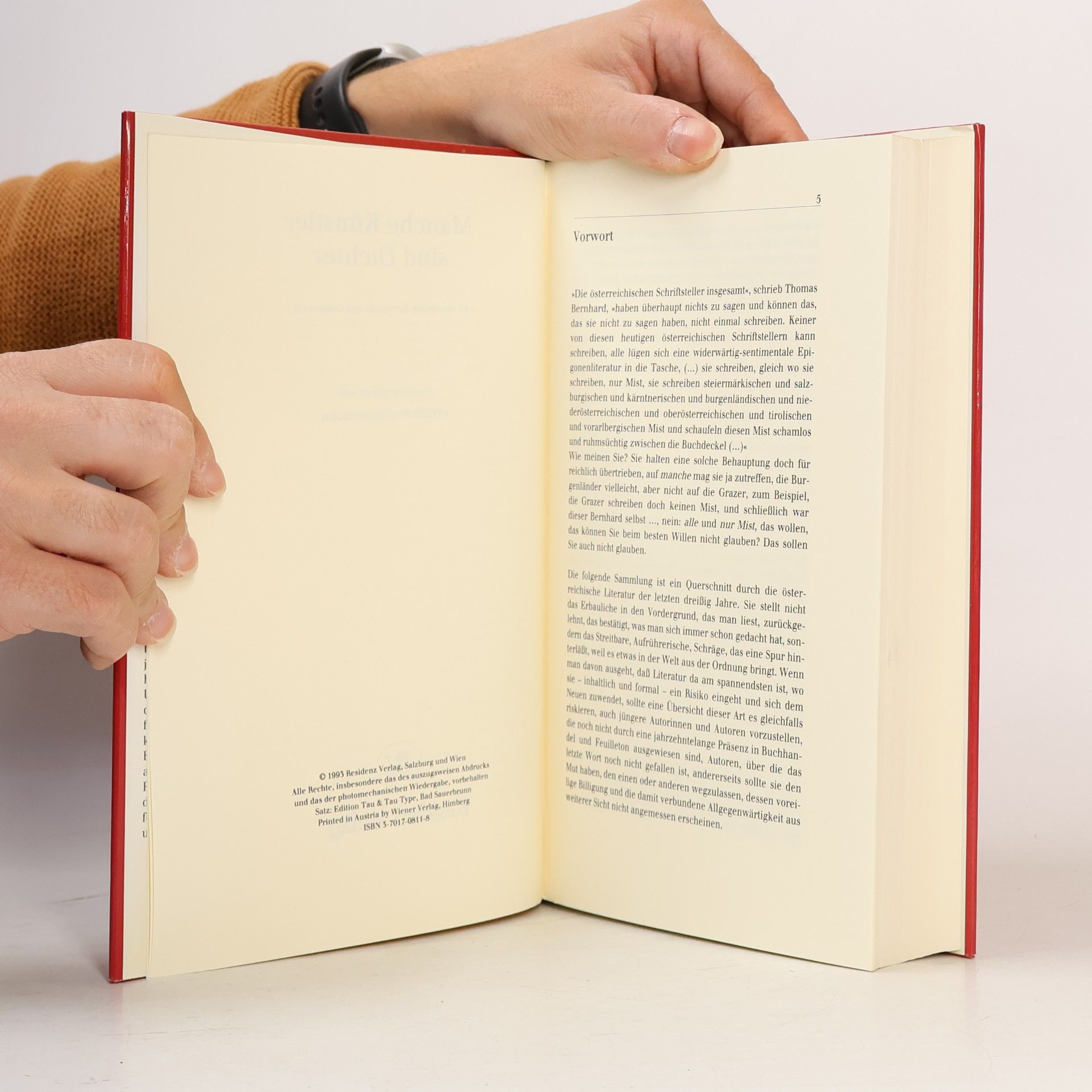 Various authors Manche Künstler sind Dichter. 88 zündende Beispiele aus Österreich