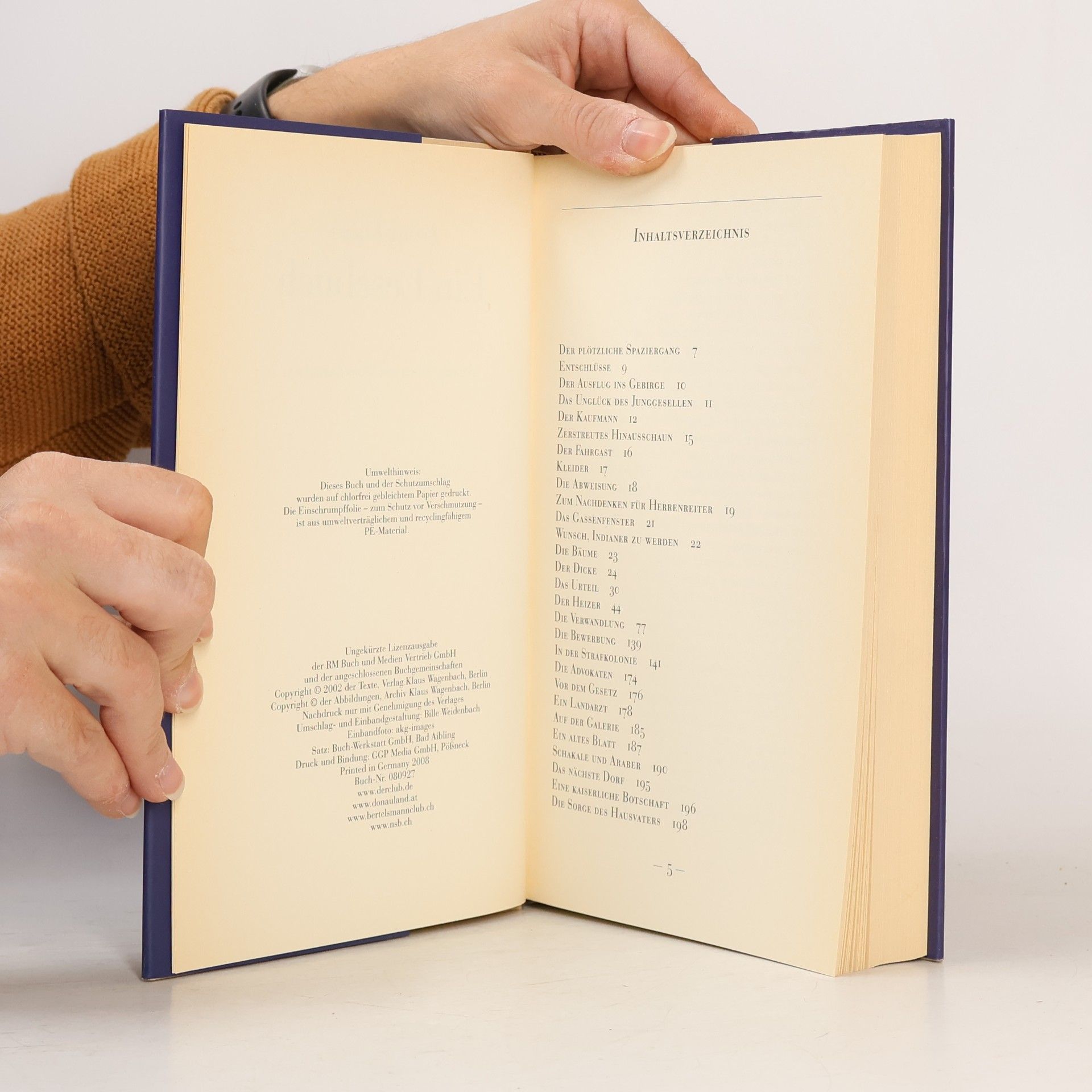 Franz Kafka Ein Lesebuch