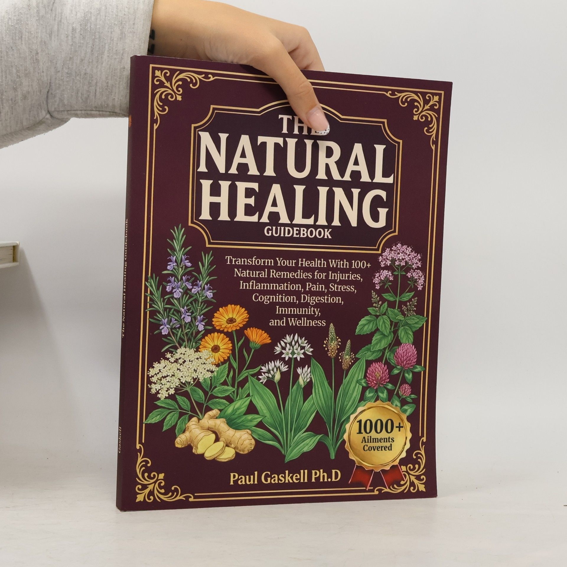 Paul Gaskell The Natural Healing Guidebook: Transform Your Health With 100+ Natural Remedies for Injuries, Inflammation, Pain, Stress, Cognition, Digestion, Immunity, and Wellness