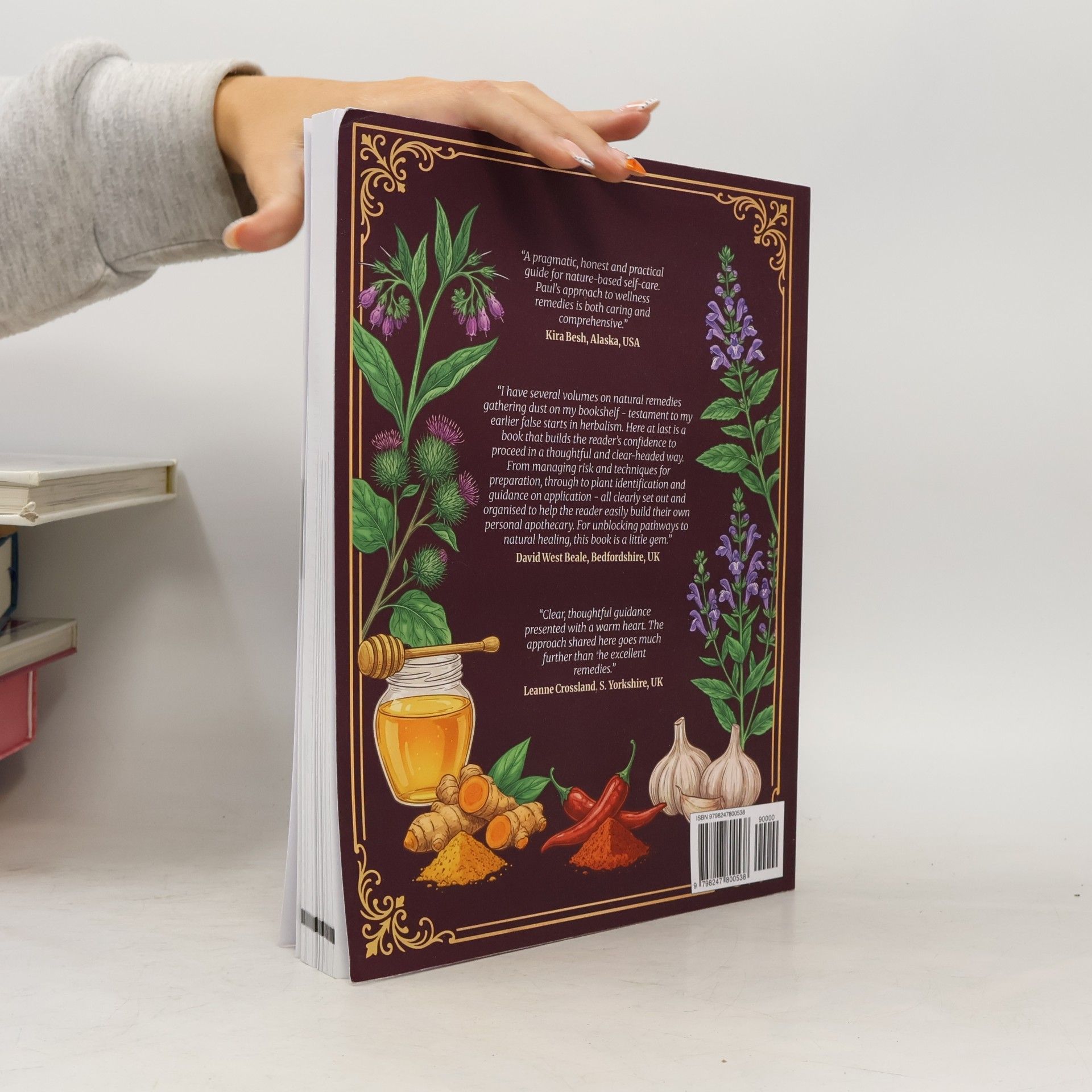 Paul Gaskell The Natural Healing Guidebook: Transform Your Health With 100+ Natural Remedies for Injuries, Inflammation, Pain, Stress, Cognition, Digestion, Immunity, and Wellness