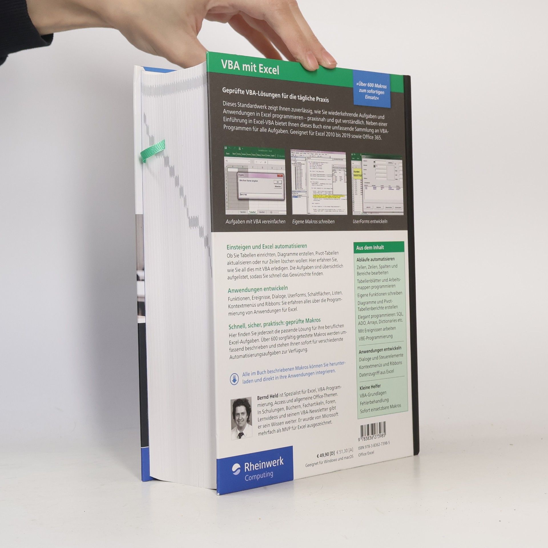 Bernd Held VBA mit Excel