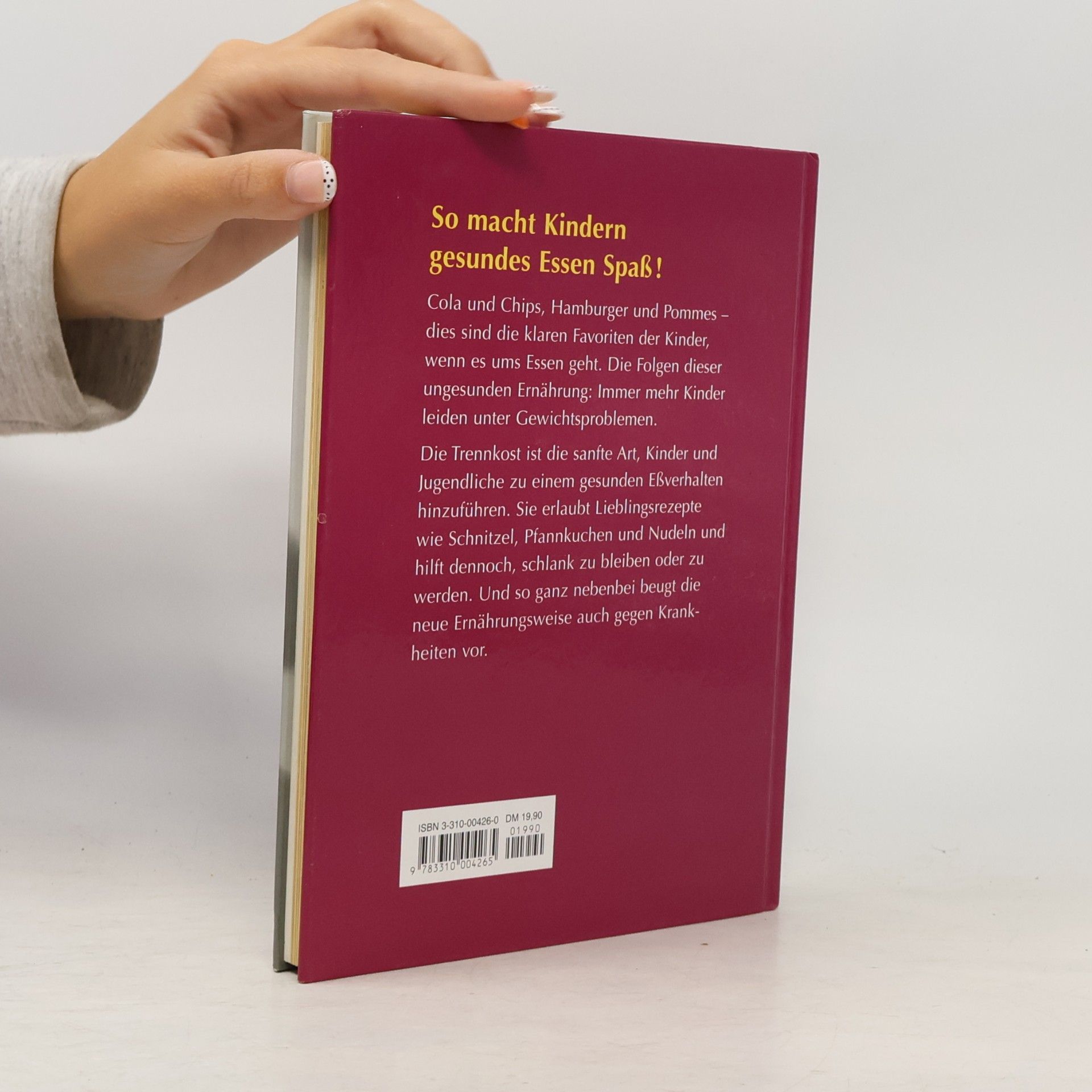 Theres Berweger Trennkost, die Kindern schmeckt