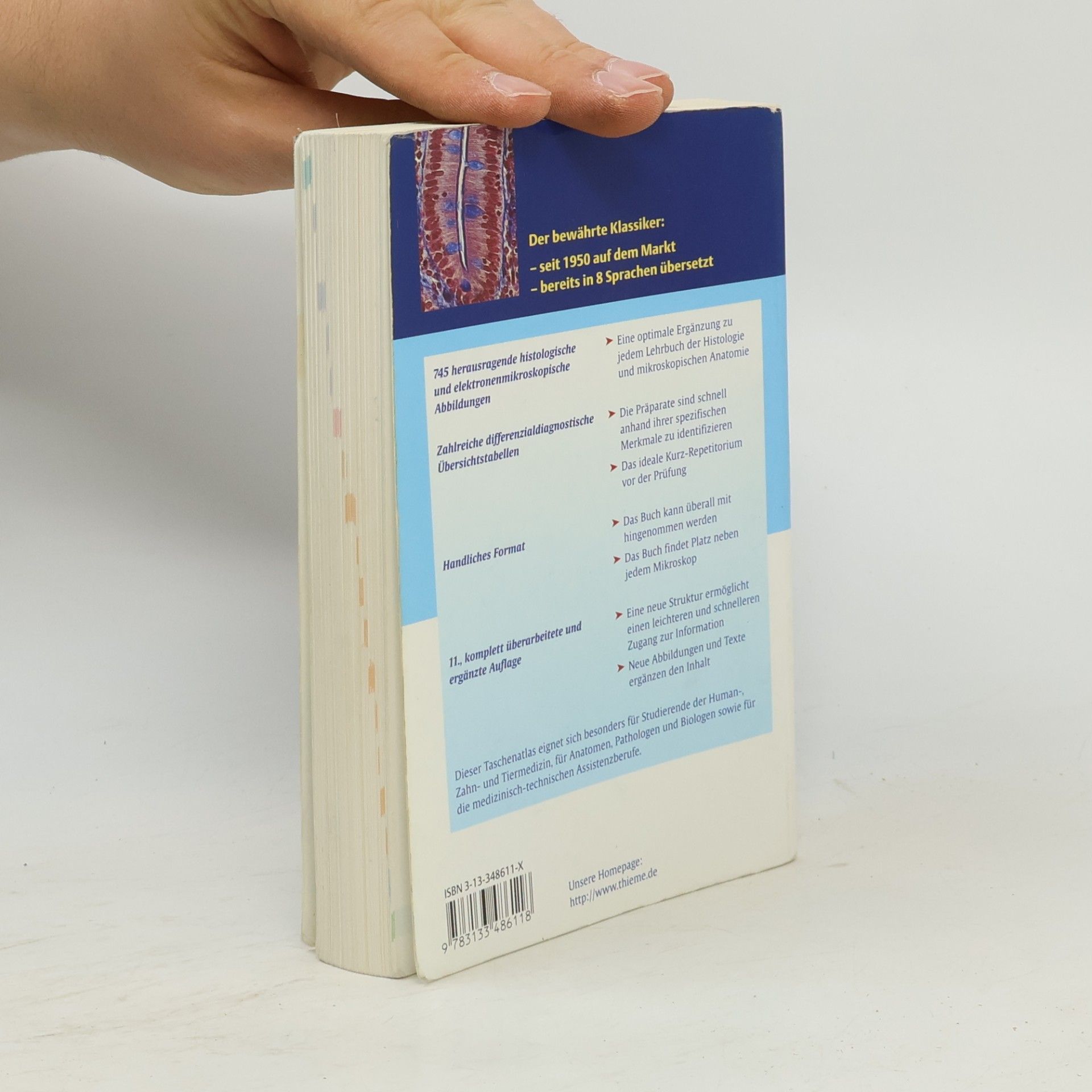 Wolfgang Kühnel Taschenatlas der Zytologie, Histologie und mikroskopischen Anatomie