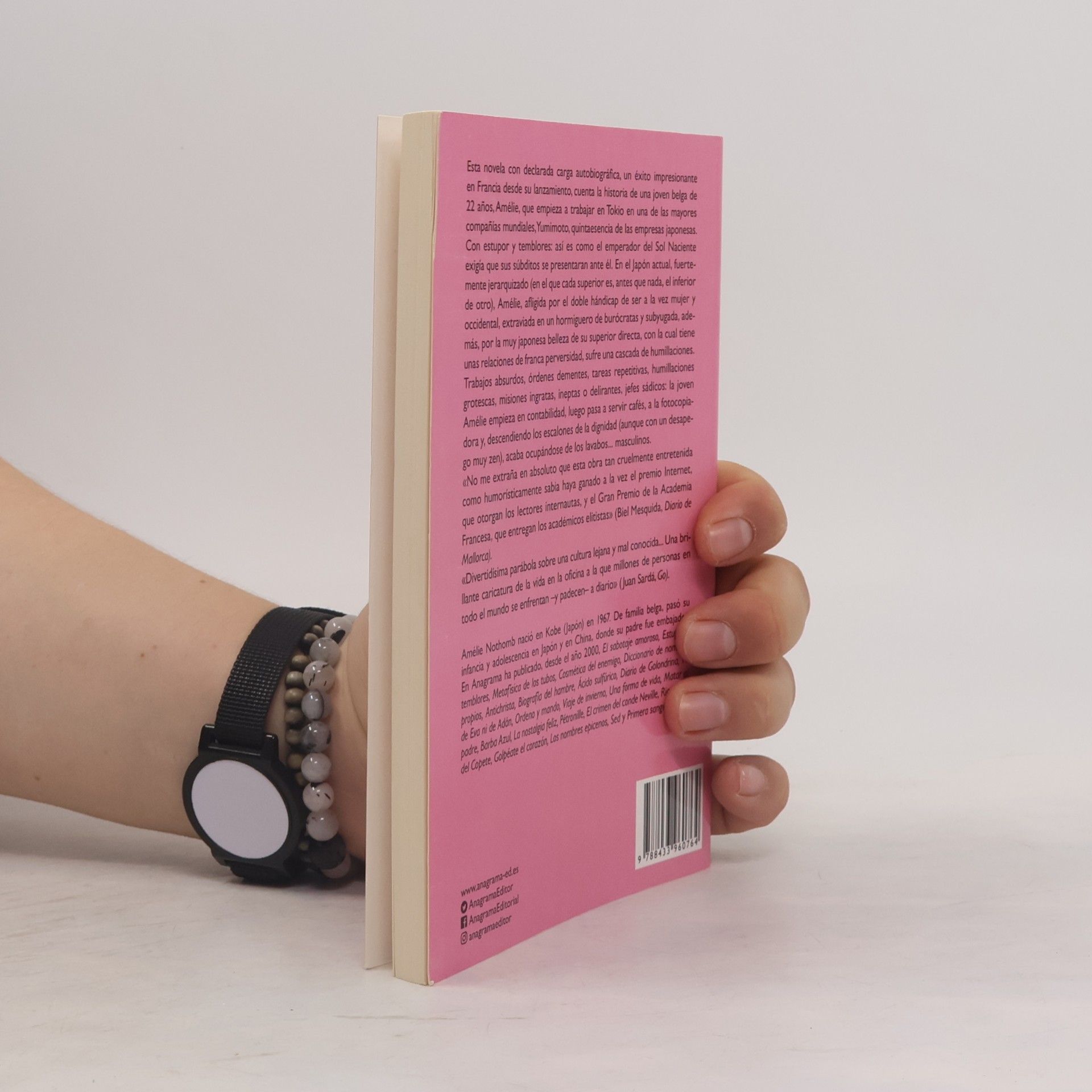 Amélie Nothomb Estupor Y Temblores