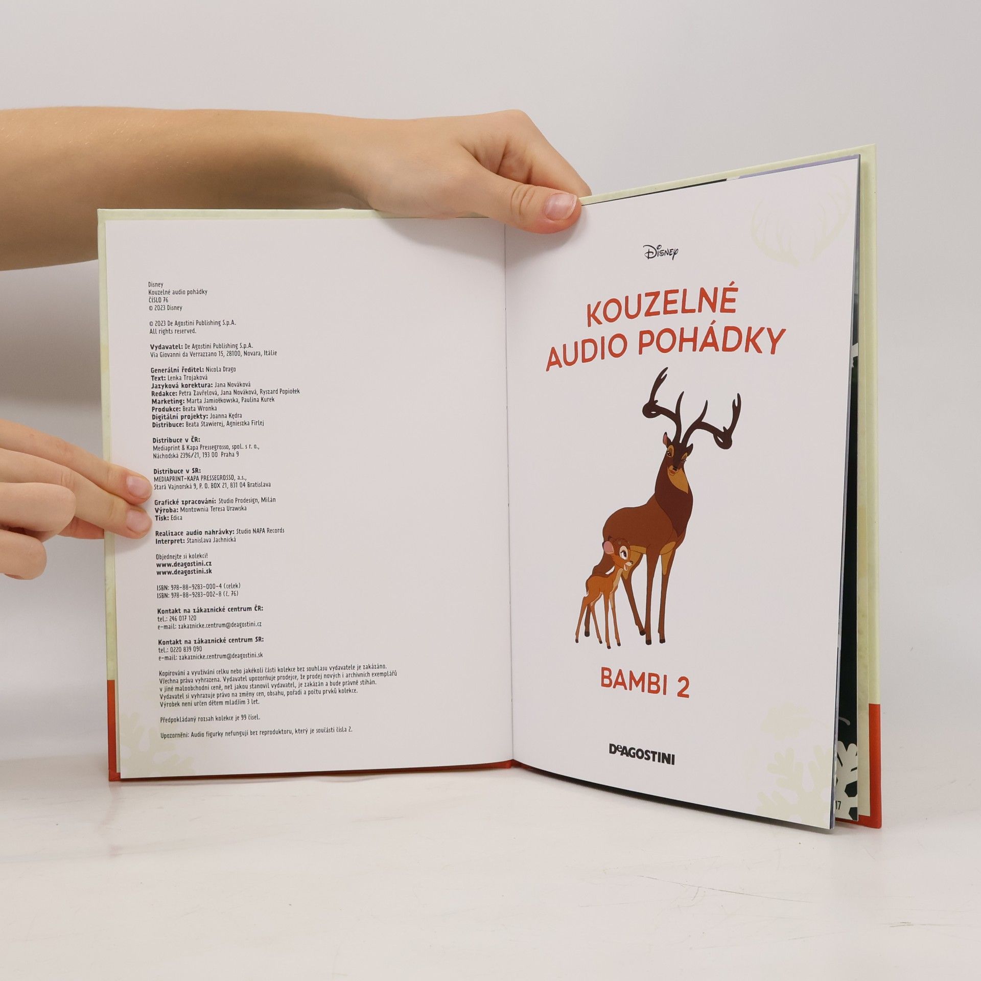 Walt Disney Kouzelné audio pohádky 76. Bambi 2