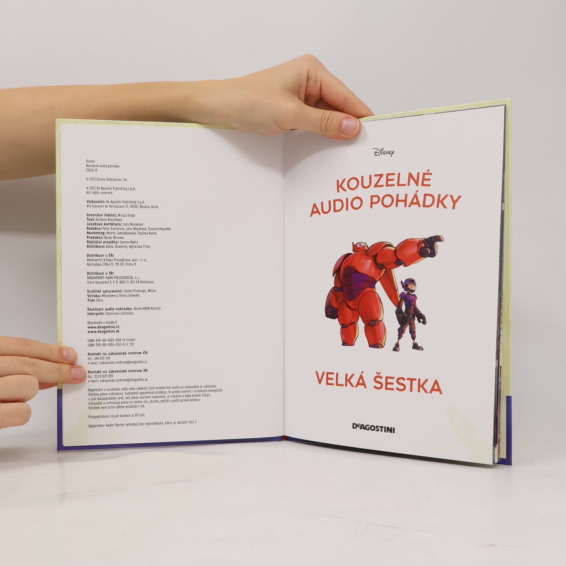 Walt Disney Kouzelné audio pohádky 59. Velká šestka