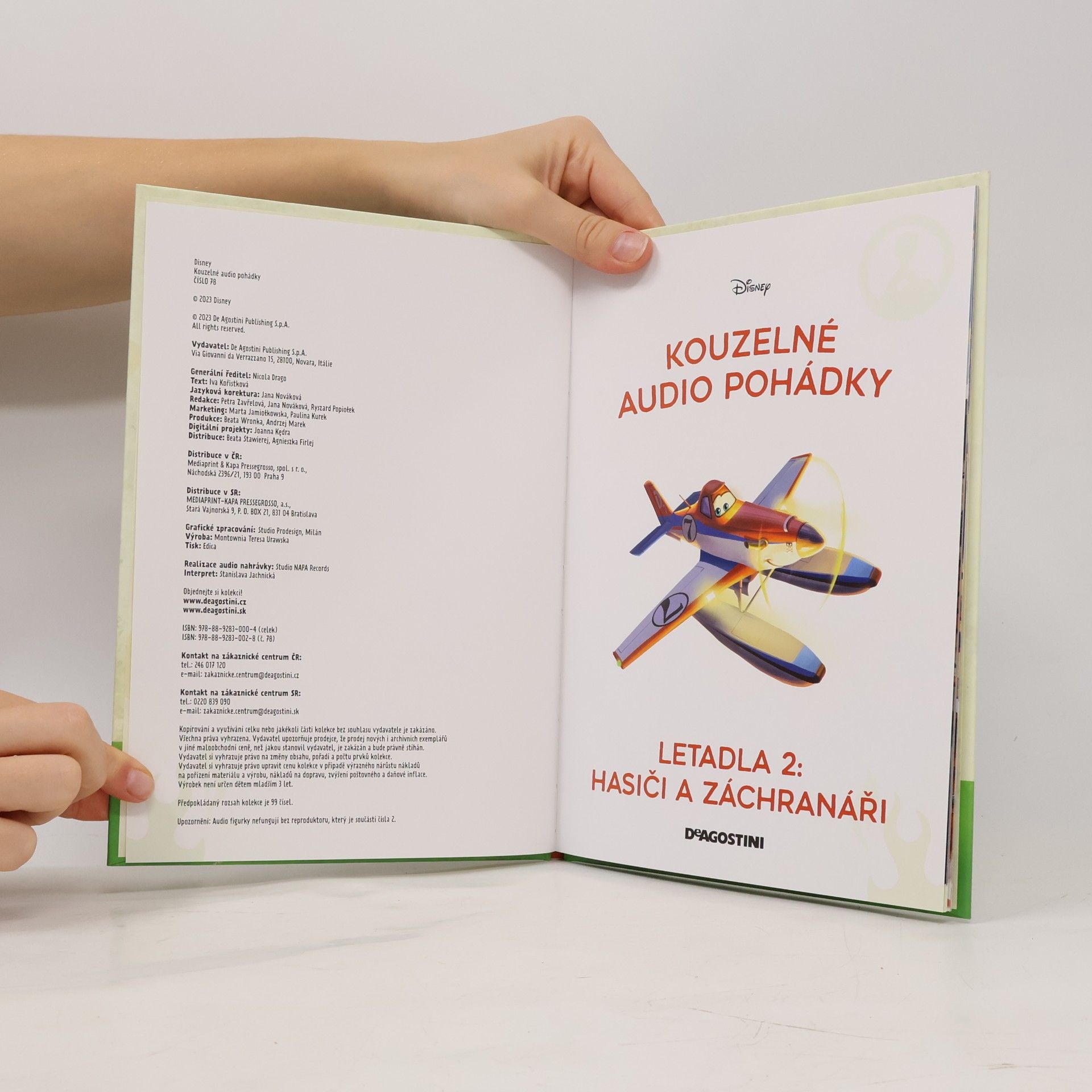 kolektiv Kouzelné audio pohádky 78. Letadla 2. Hasiči a záchranáří