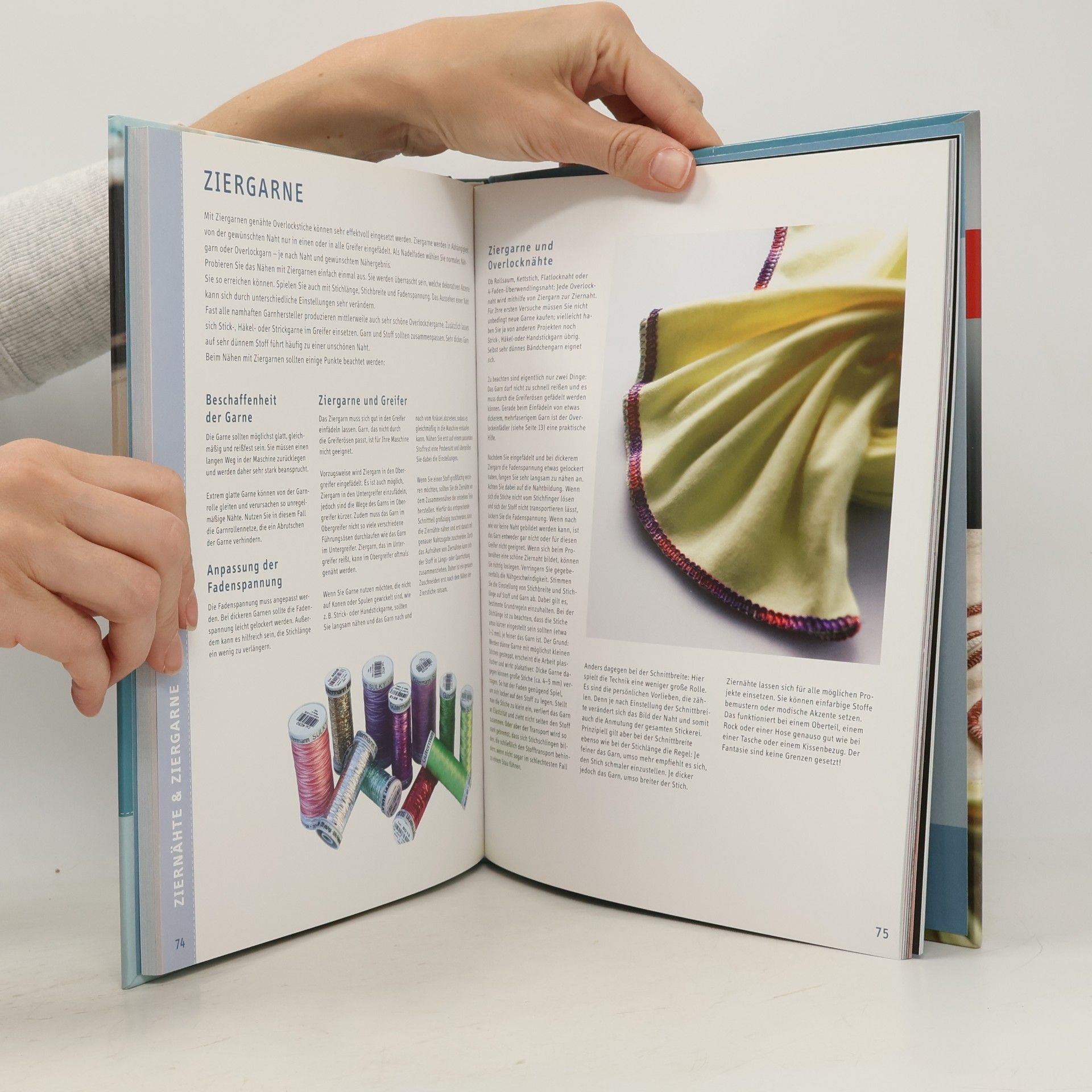 Gudrun Schillack Das Grundlagenbuch Overlock