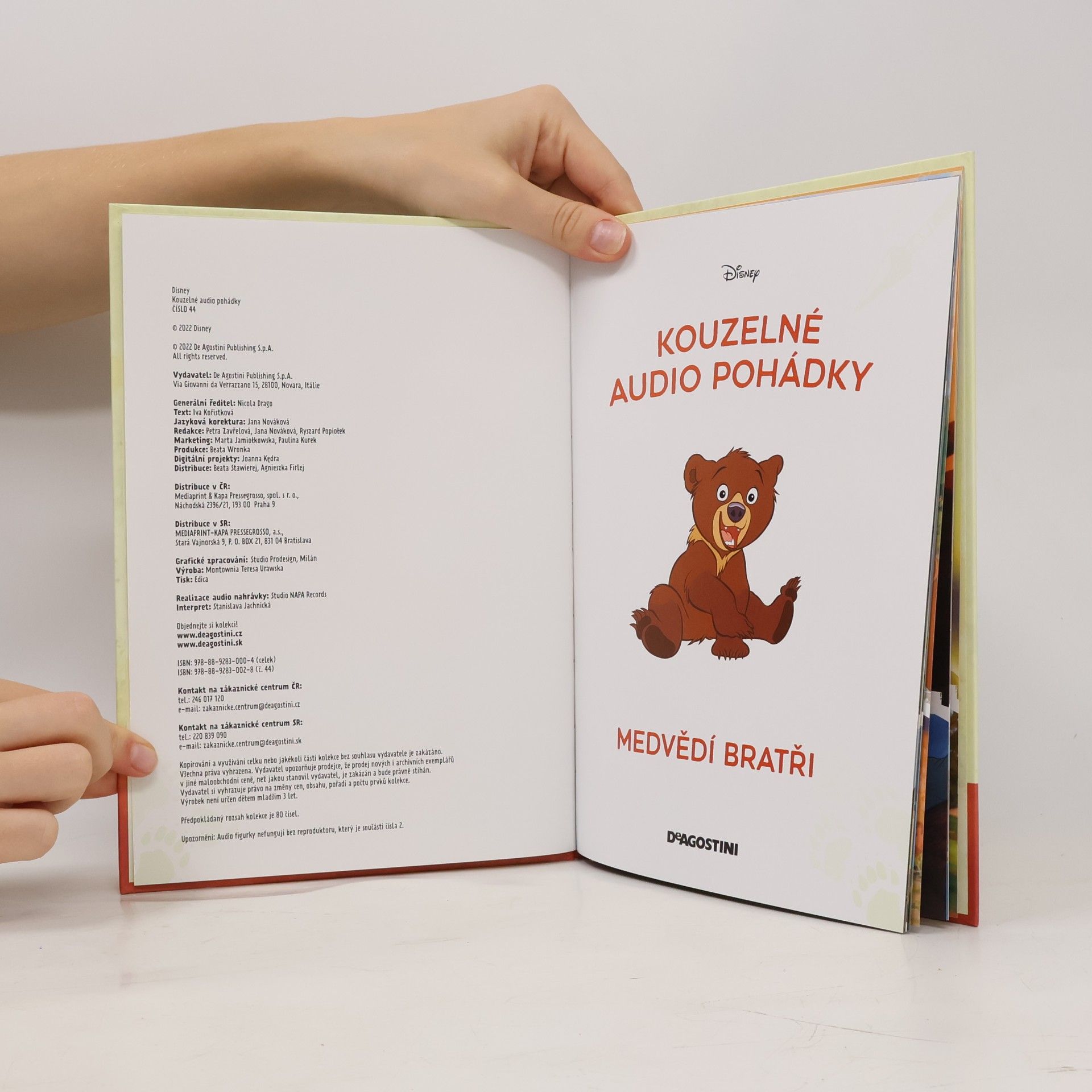 Kolektiv autorů Kouzelné audio pohádky 44. Medvědí bratři