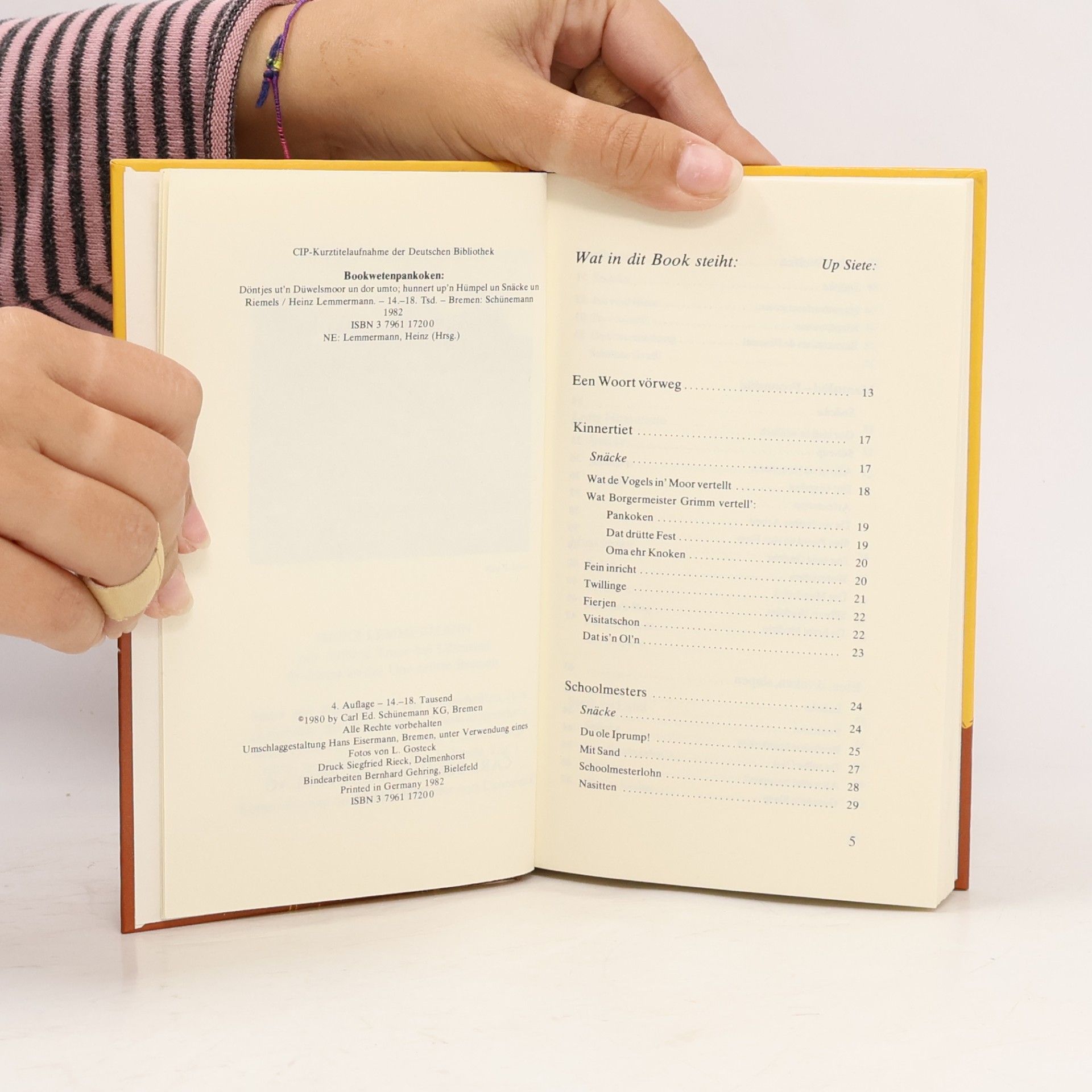 Heinz Lemmermann Bookweten Pankoken