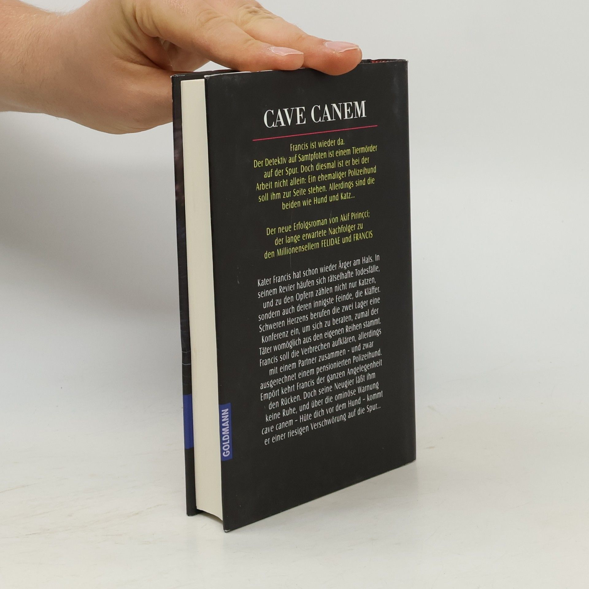 Akif Pirinçci Cave canem
