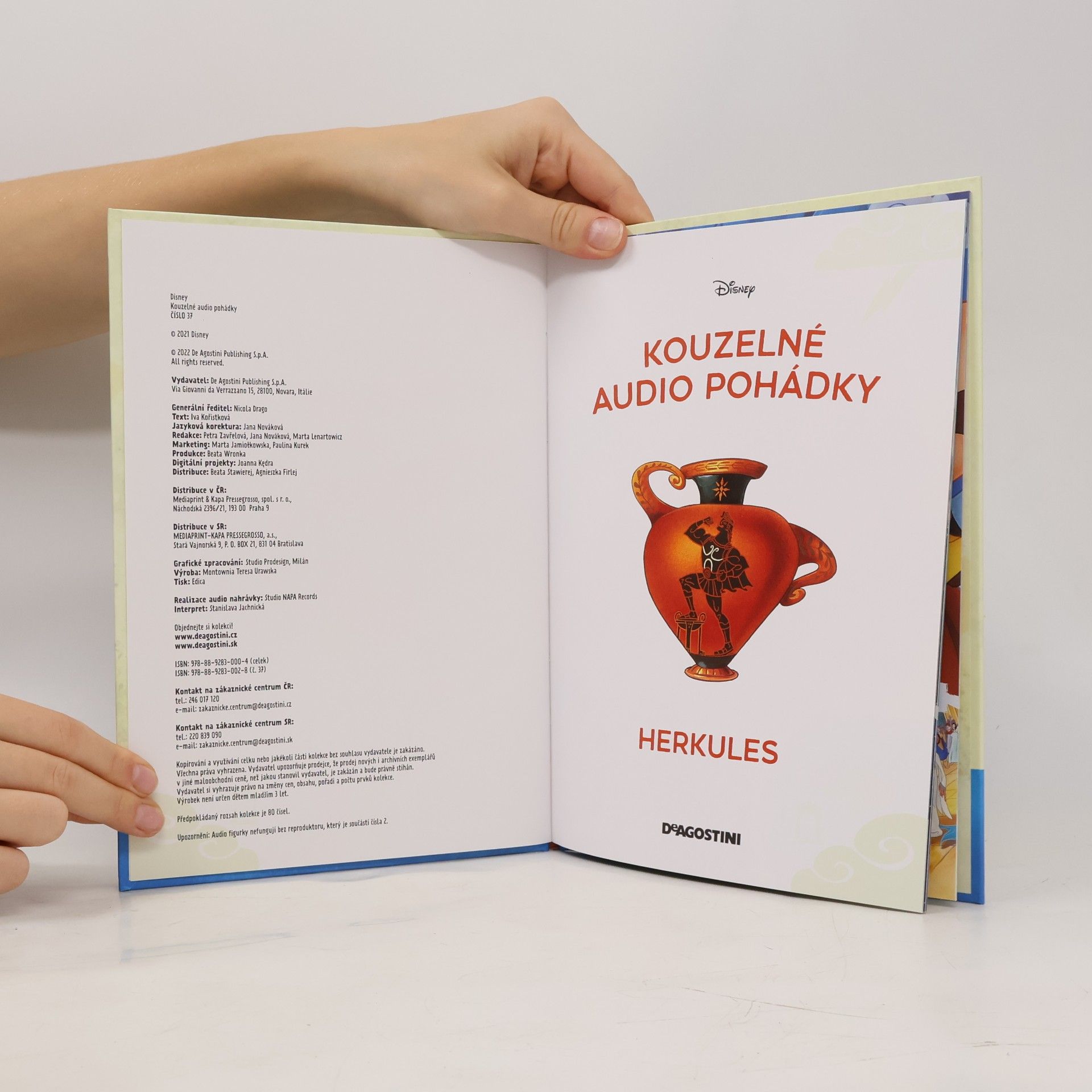 Various authors Kouzelné audio pohádky 37. Herkules