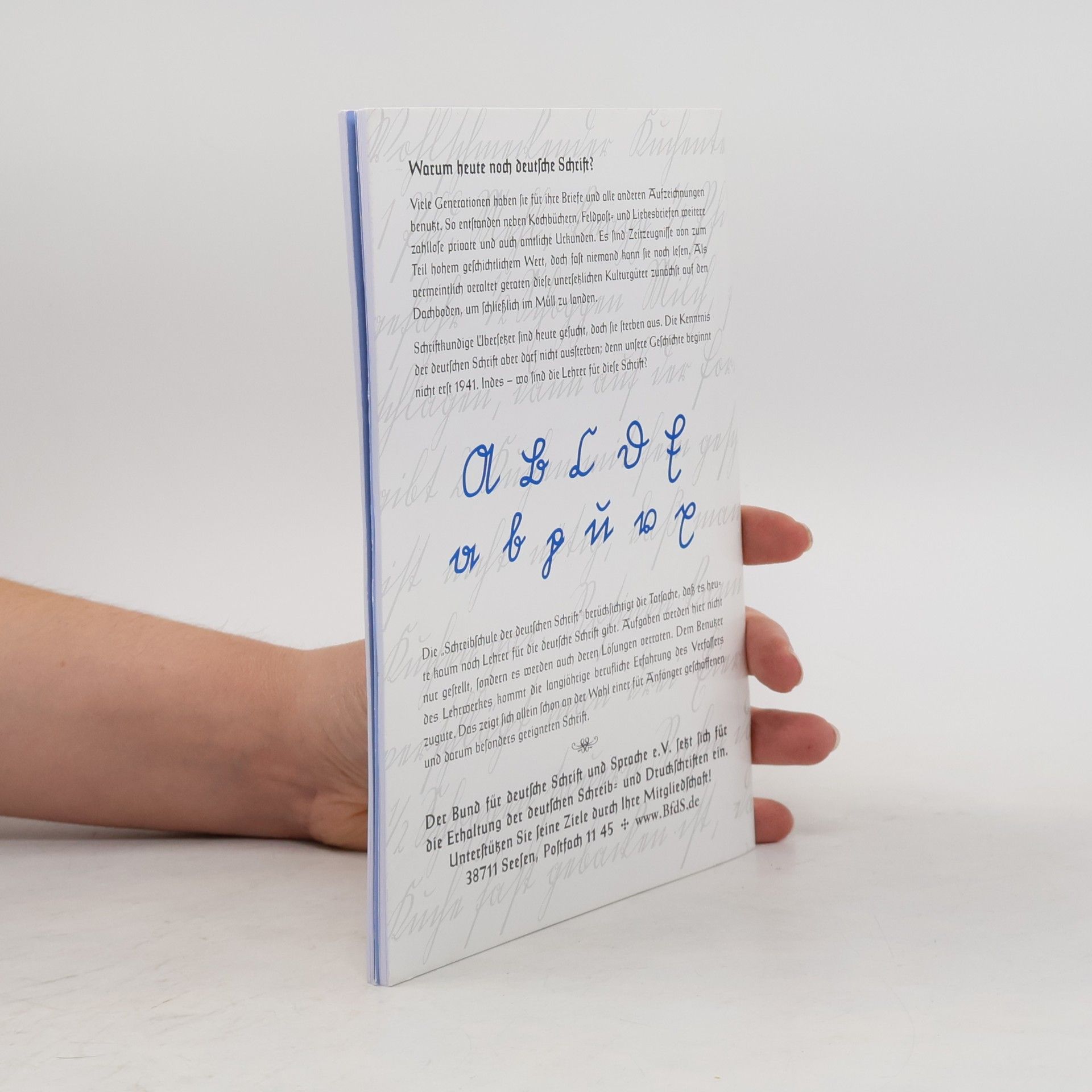 Helmut Delbanco Schreibschule der deutschen Schrift