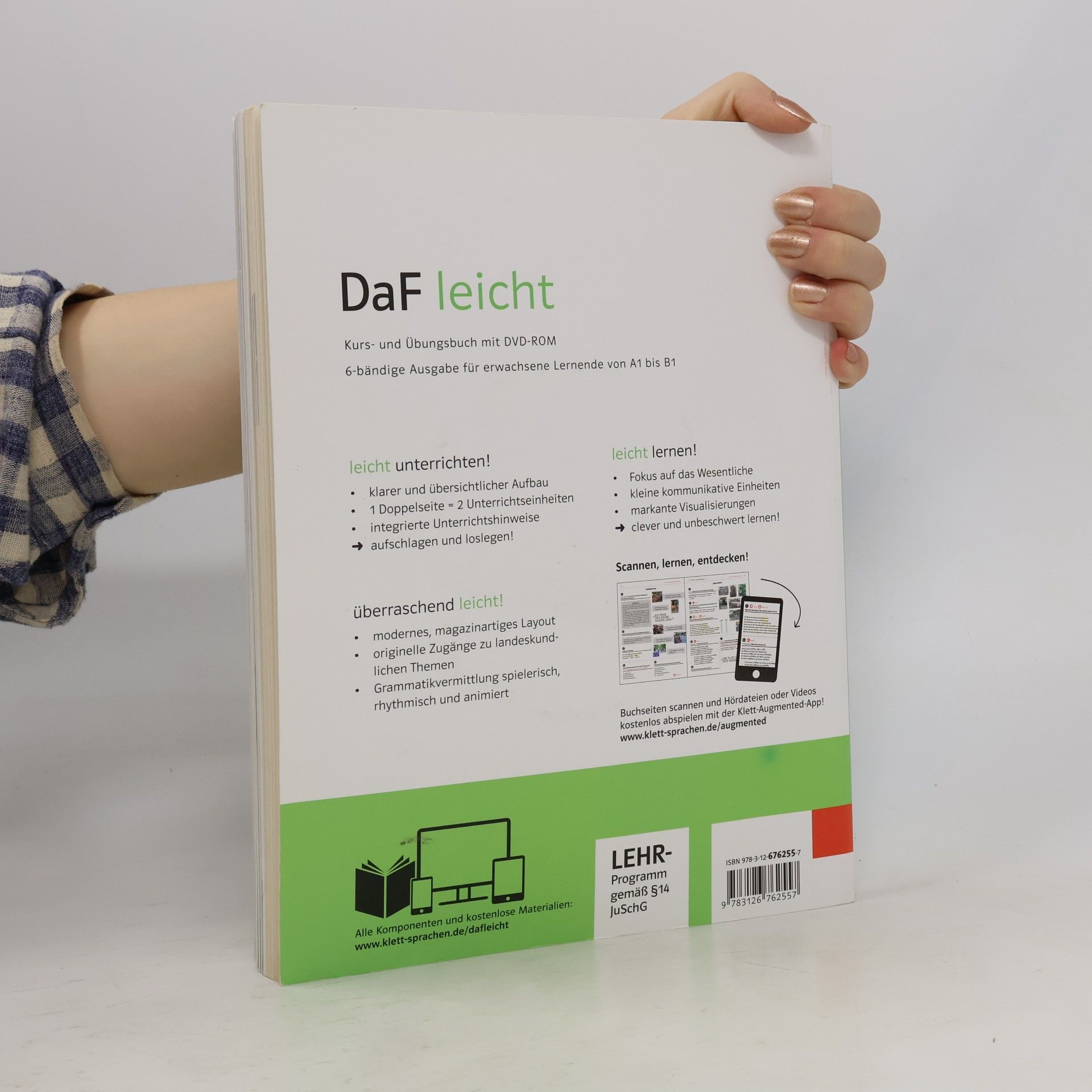 Sabine Jentges DaF leicht : A2.1. : Kurs - und Übungsbuch mit DVD-ROM