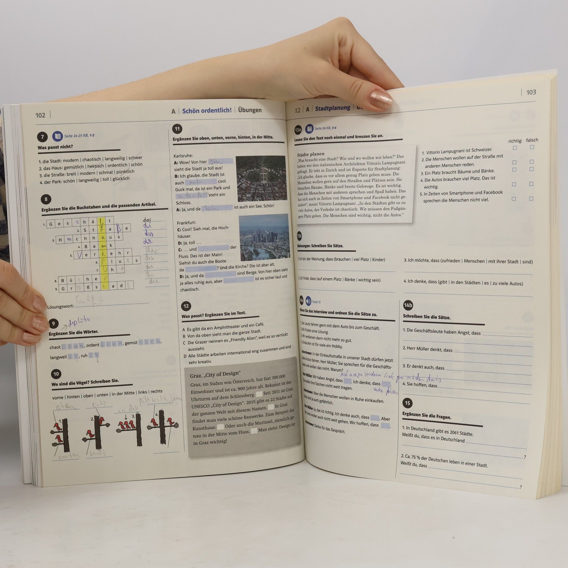 Sabine Jentges DaF leicht : A2.1. : Kurs - und Übungsbuch mit DVD-ROM