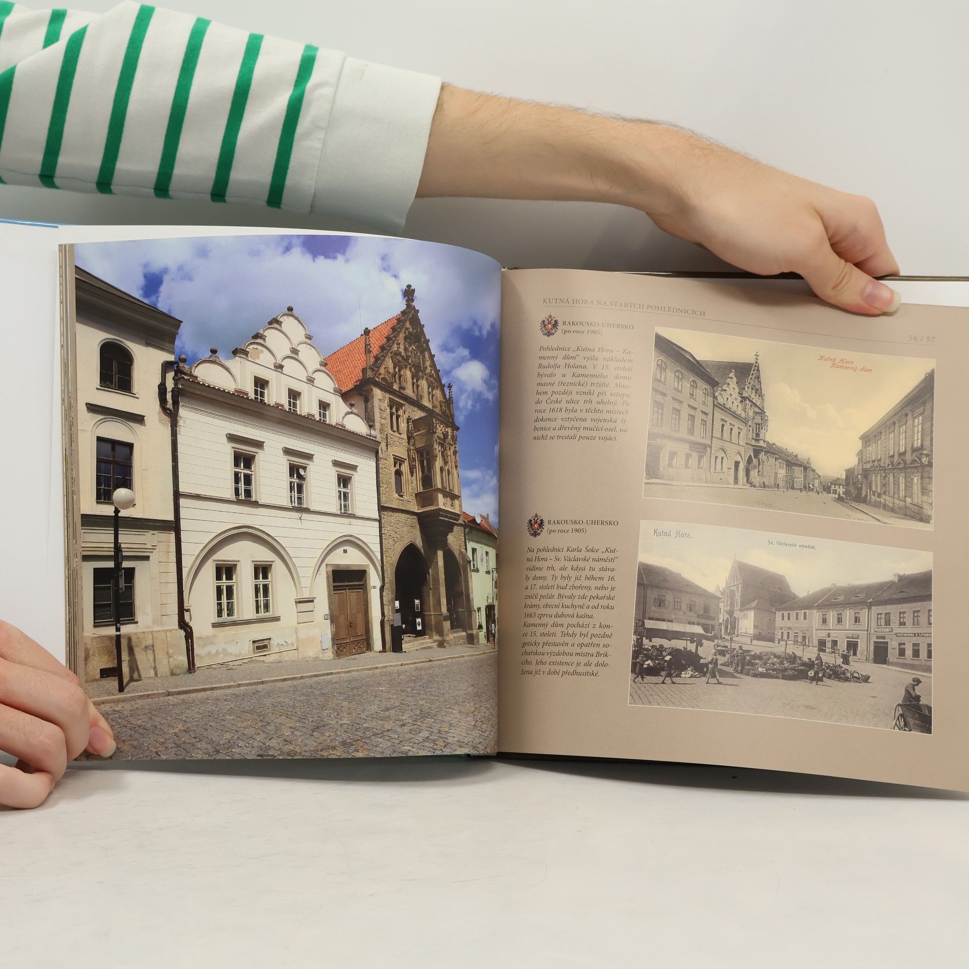 Karel Černý Kutná Hora na starých pohlednicích
