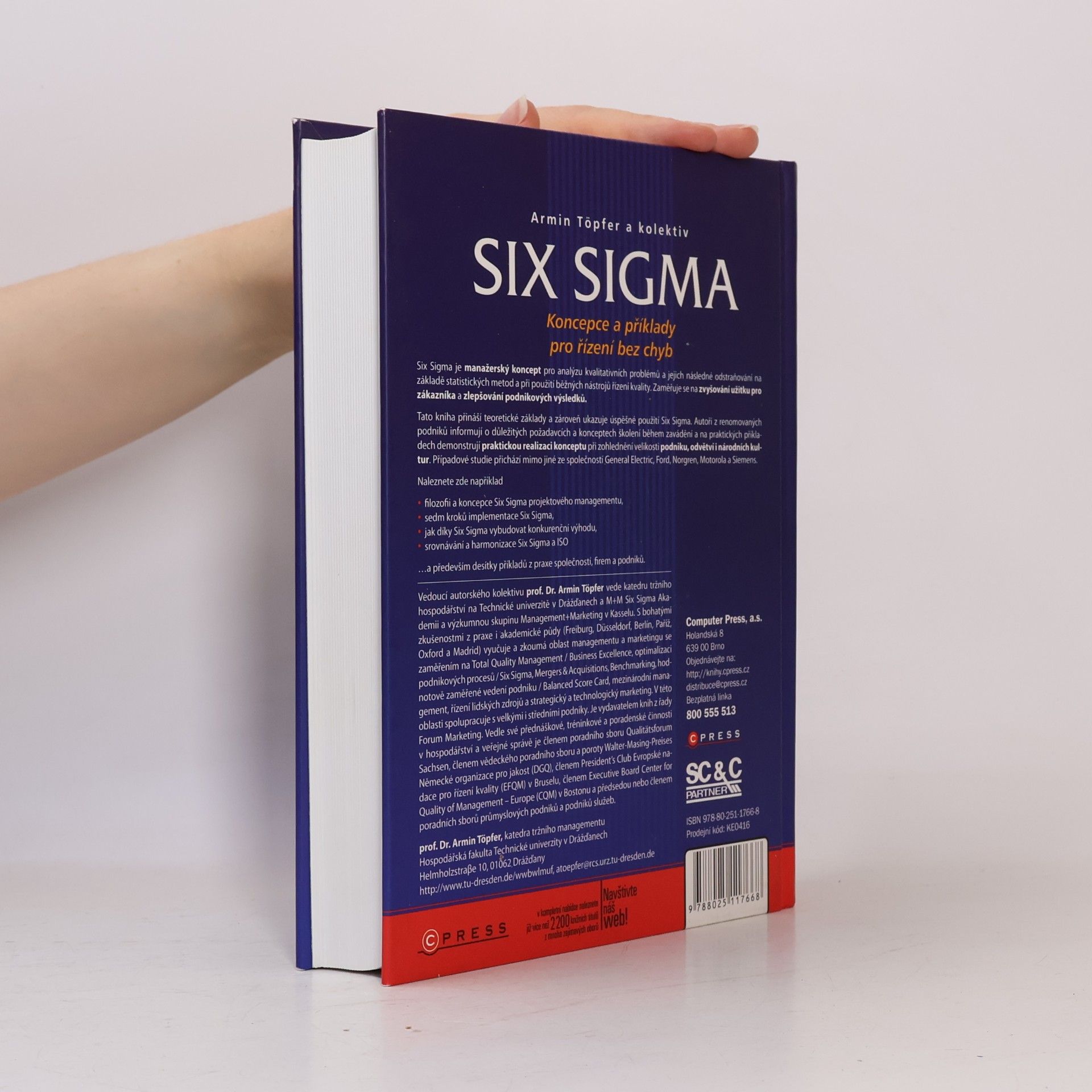 Armin Töpfer Six Sigma: koncepce a příklady pro řízení bez chyb