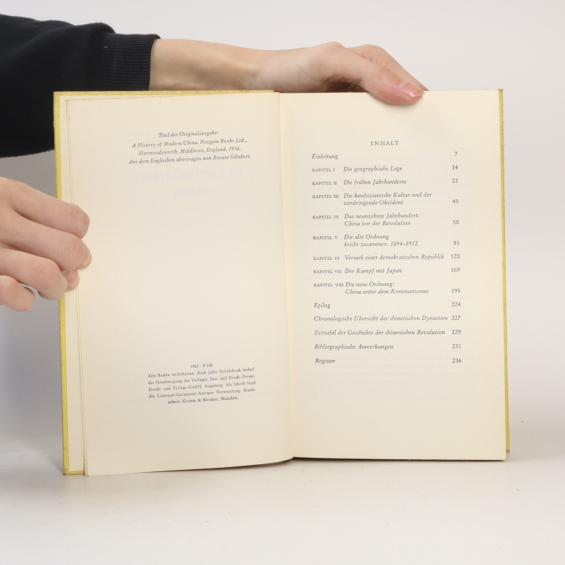 Kenneth Scott Latourette Geschichte des modernen CHINA