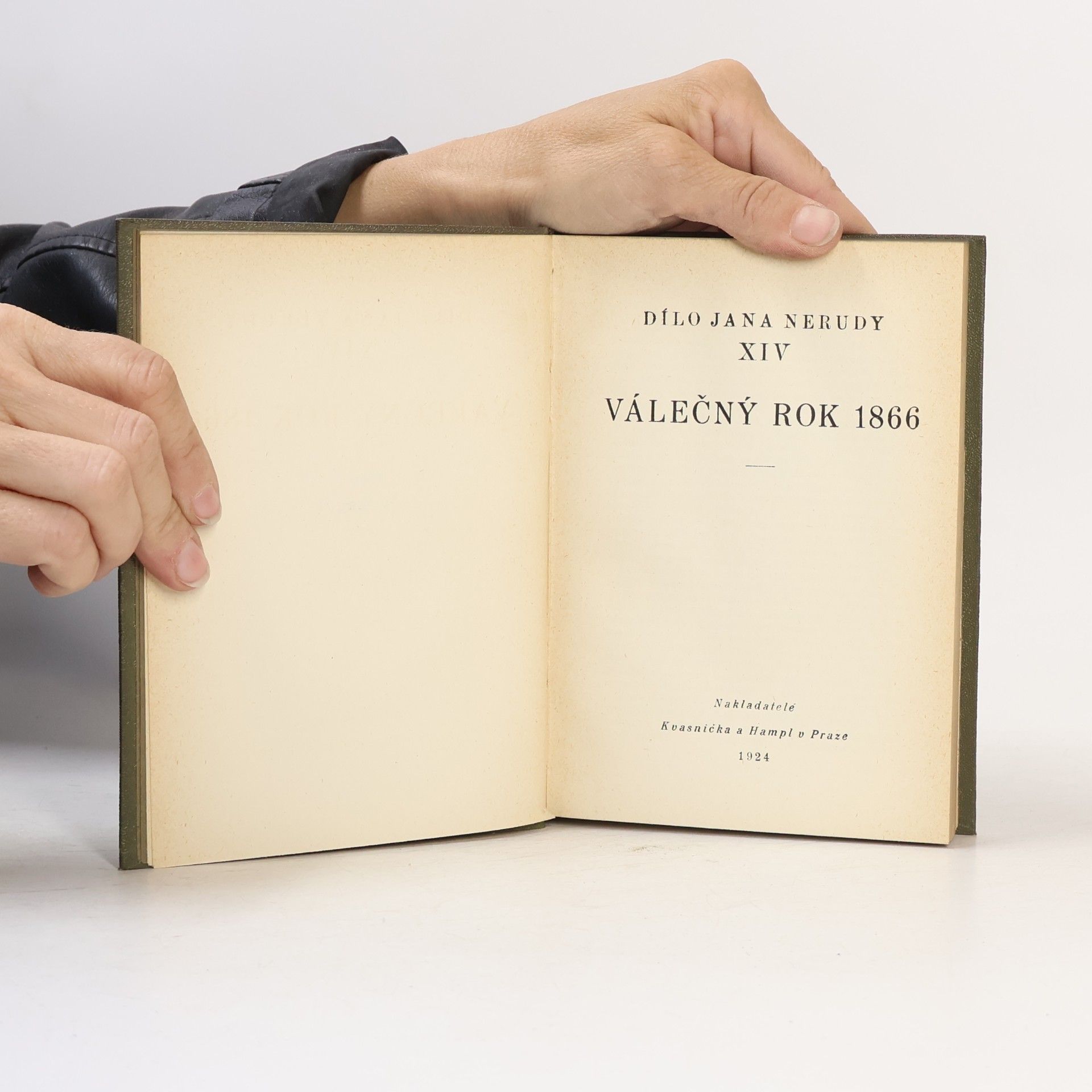 Jan Neruda Válečný rok 1866