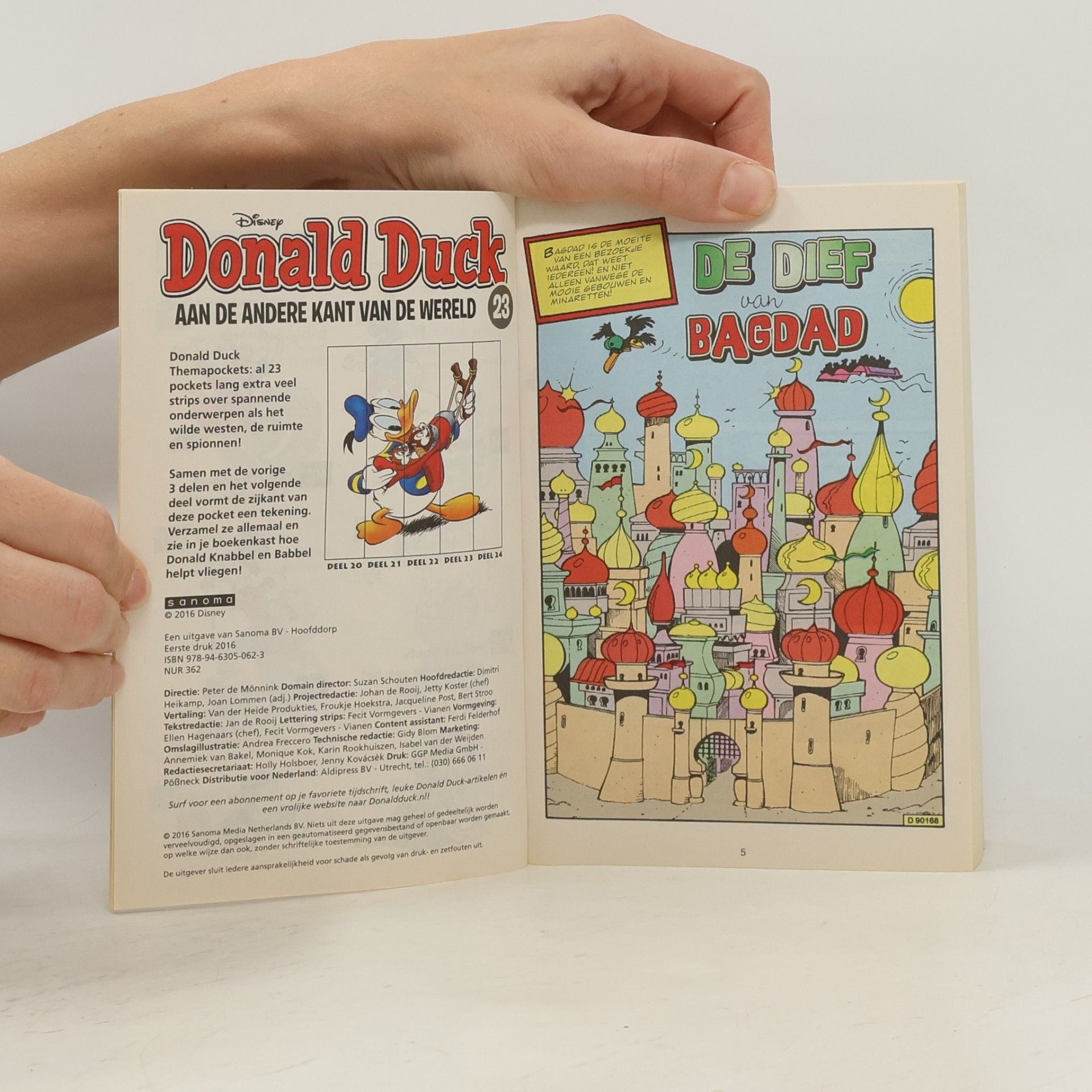 Auteurscollectief Donald Duck 23. Aan de andere kant van de wereld