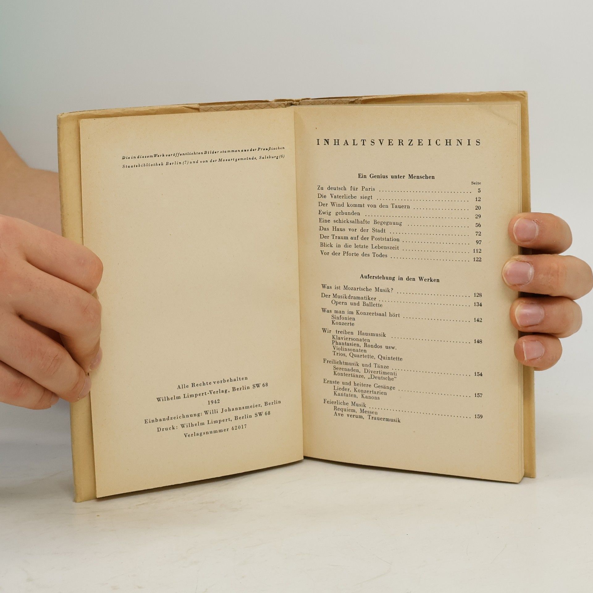 Alfred Burgartz Der Musiker der Liebe : ein buch für Mozartfreunde