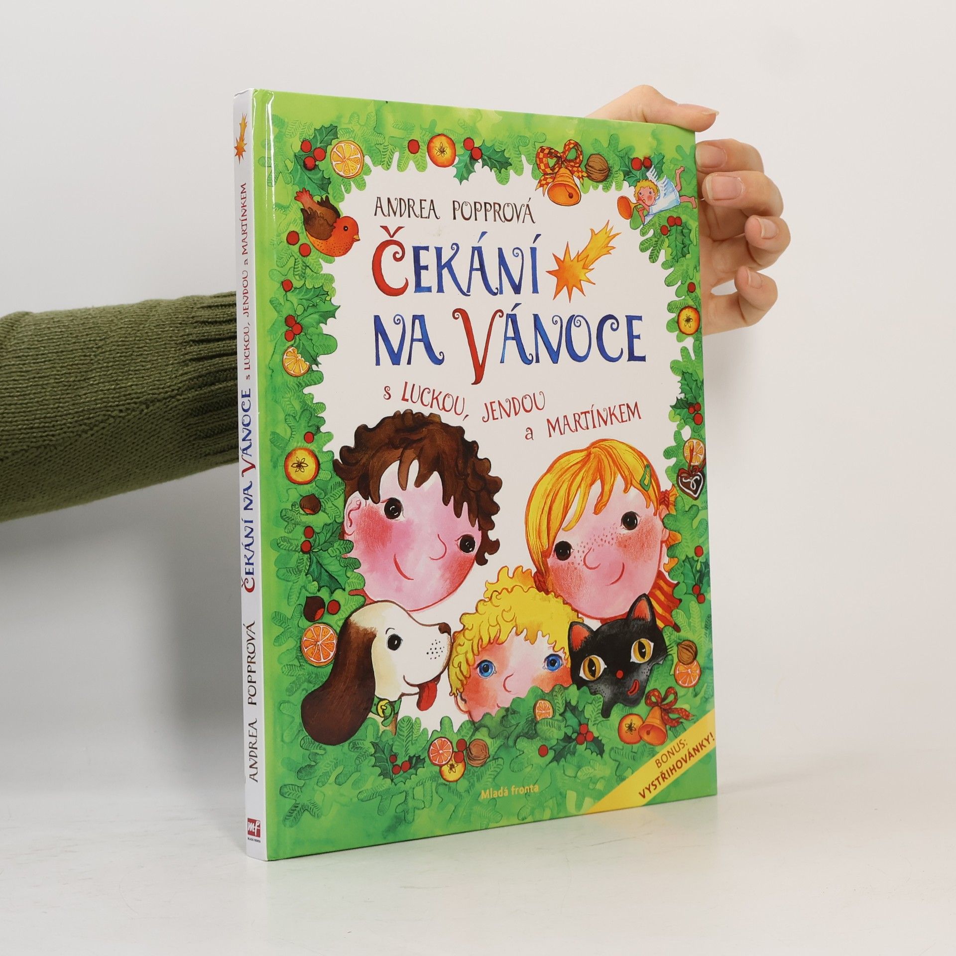 Andrea Popprová Čekání na Vánoce s Luckou, Jendou a Martínkem