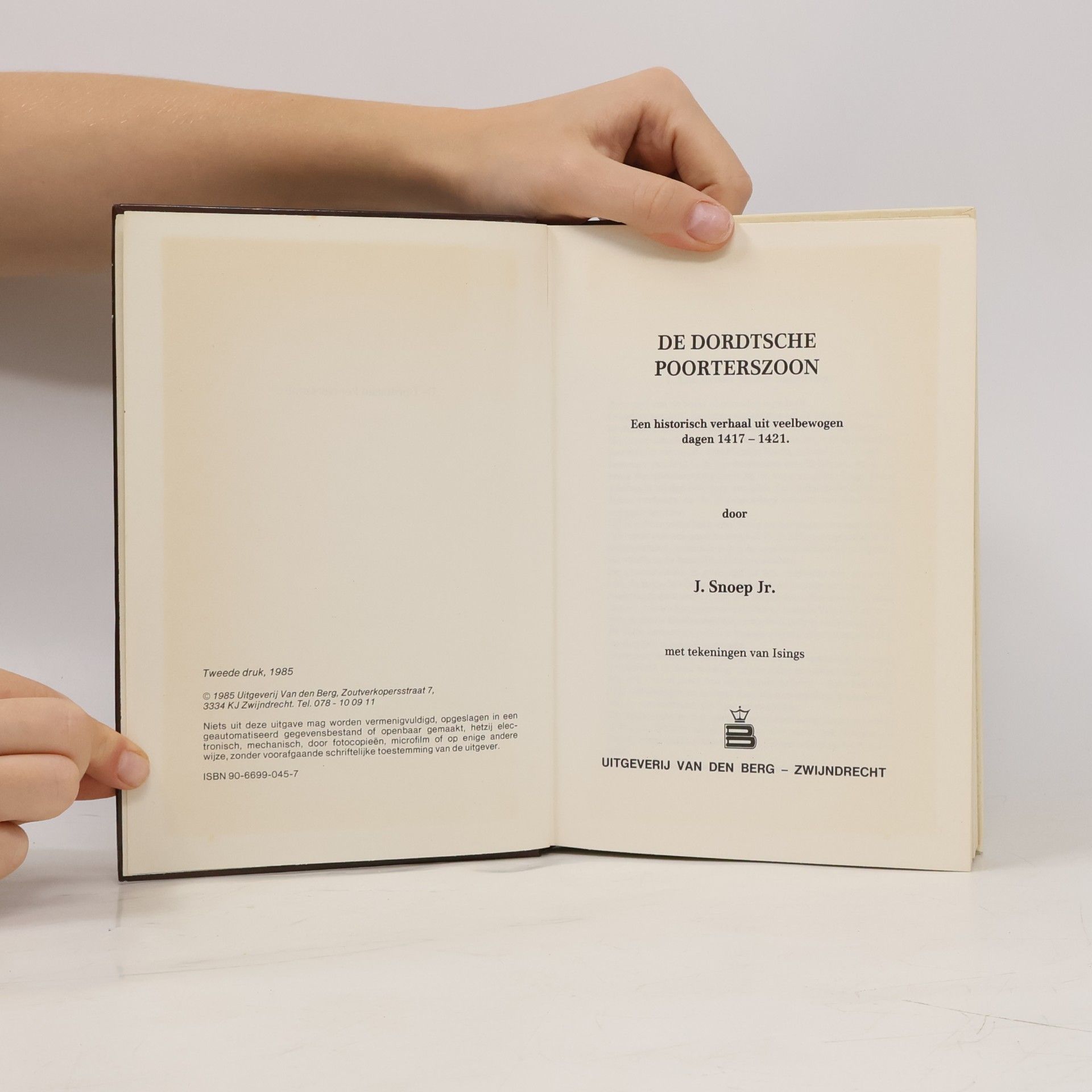 J. Snoep De Dordtsche Poorterszoon