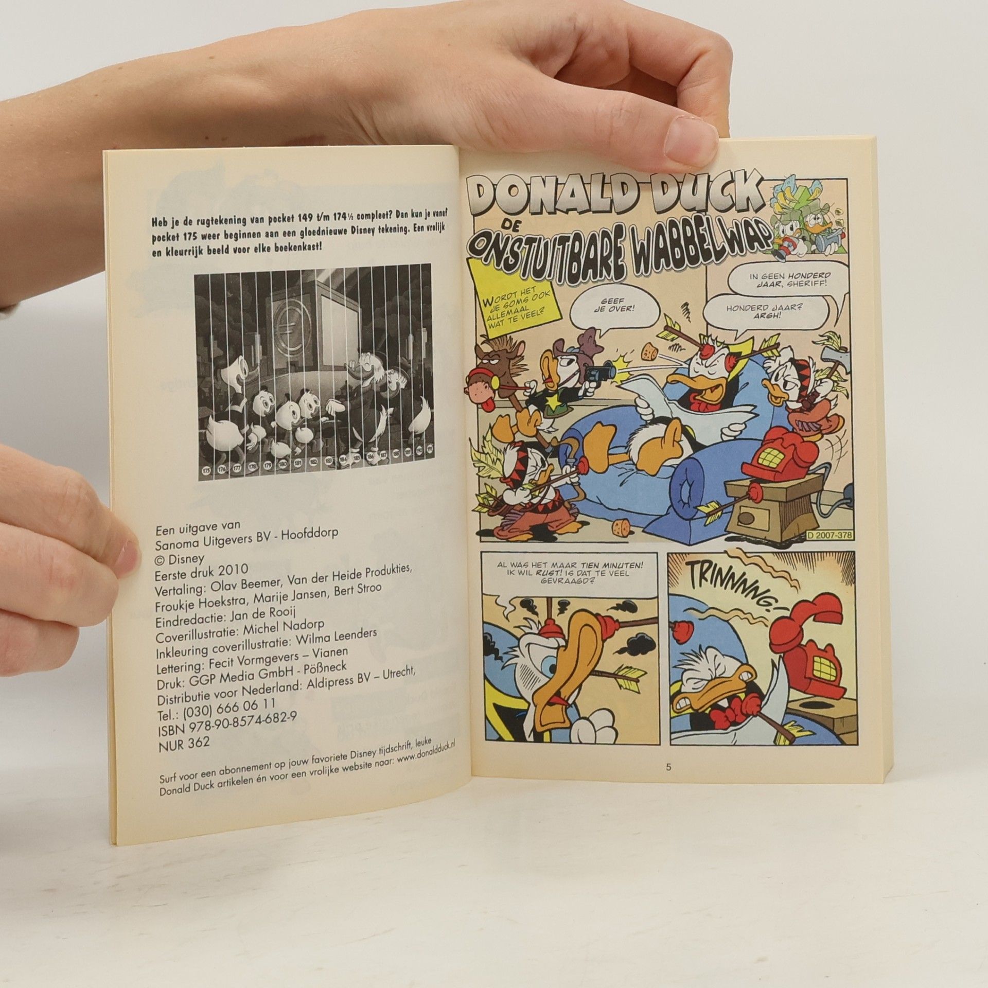 De onstuitbare wabbelwap (Donald Duck pocket, Band 175)