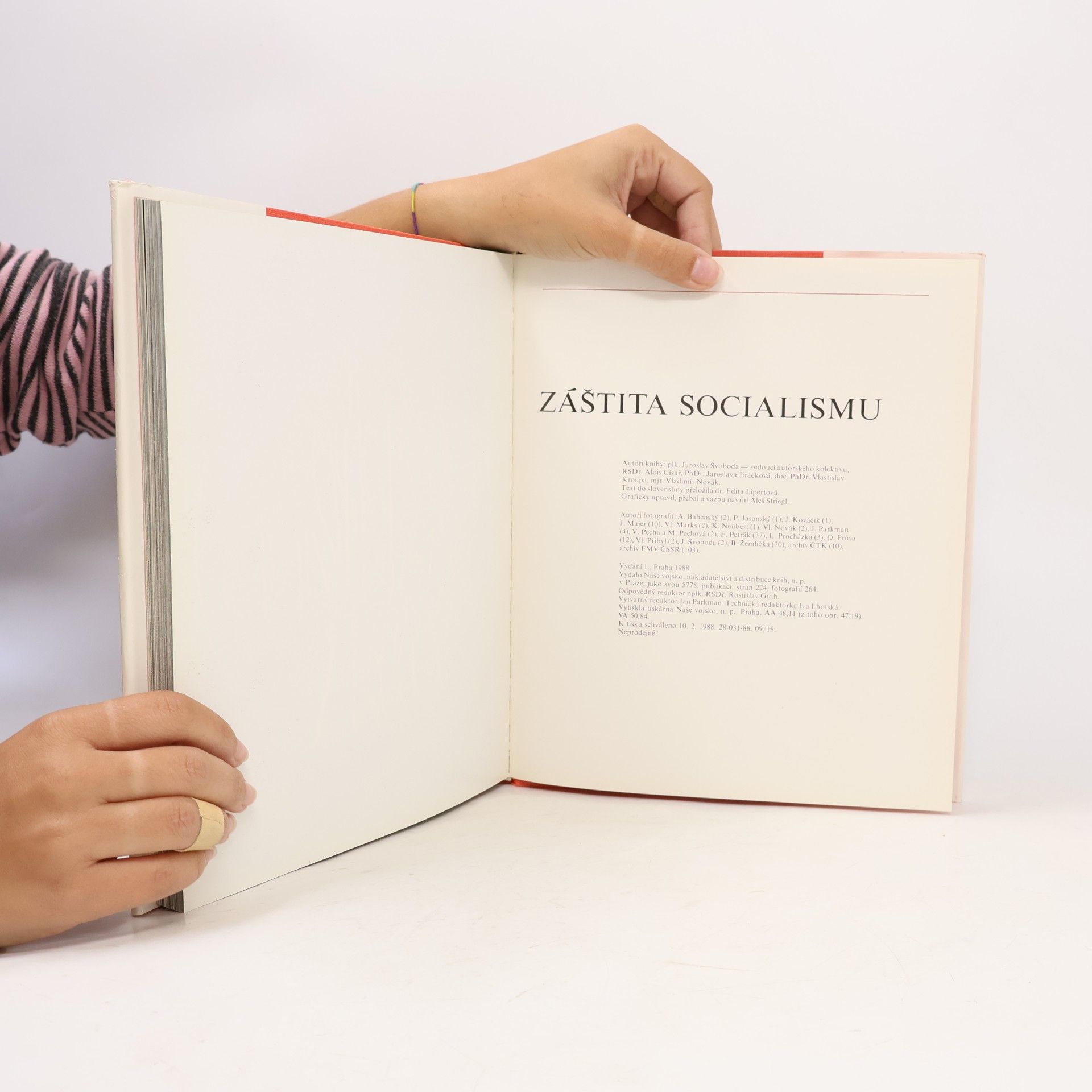 Jaroslav Svoboda Záštita socialismu