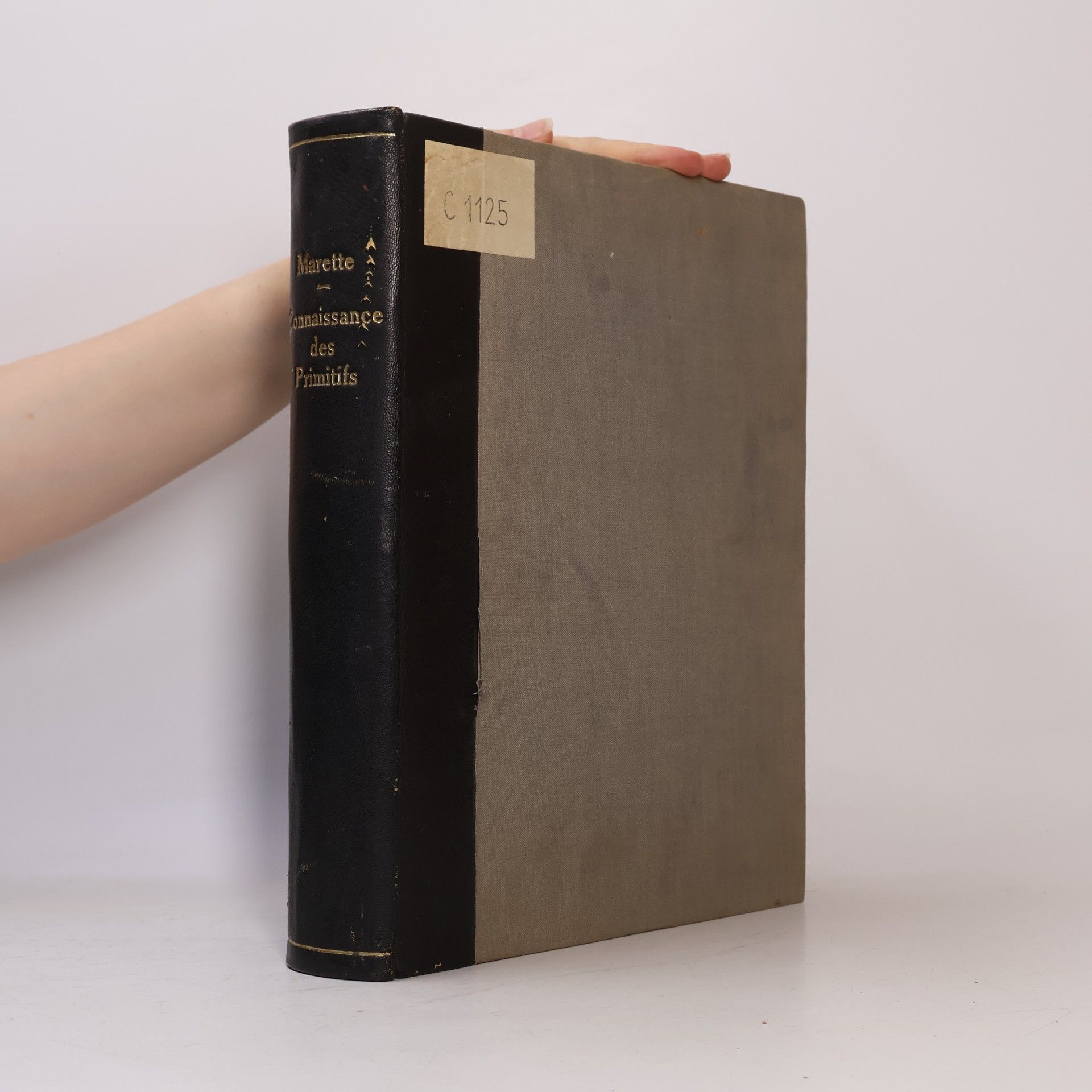 Jacqueline Marette Connaissance des primitifs par l'étude du bois, du XIIe au XVIe siècle
