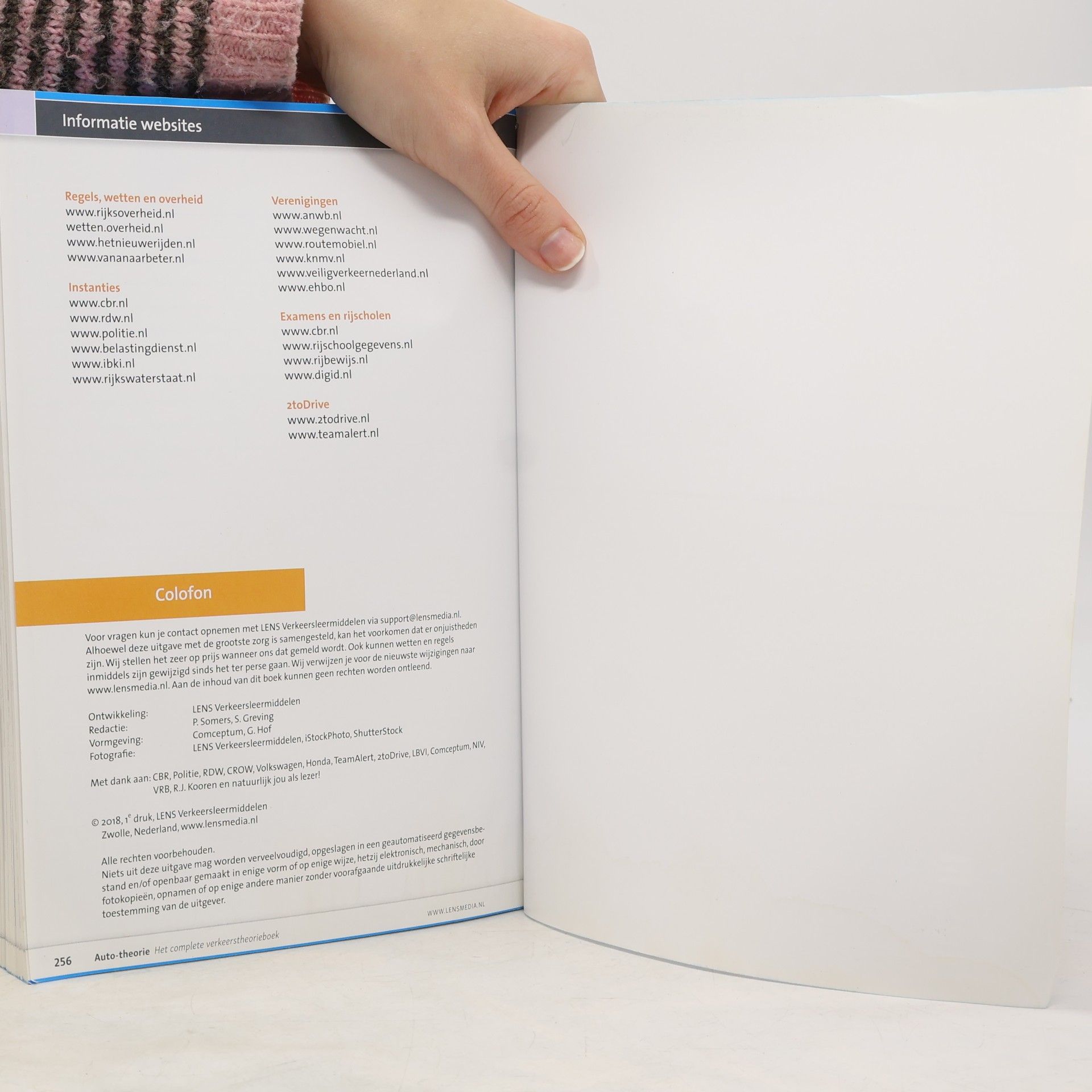 Lens Verkeersleermiddelen Theorie leren