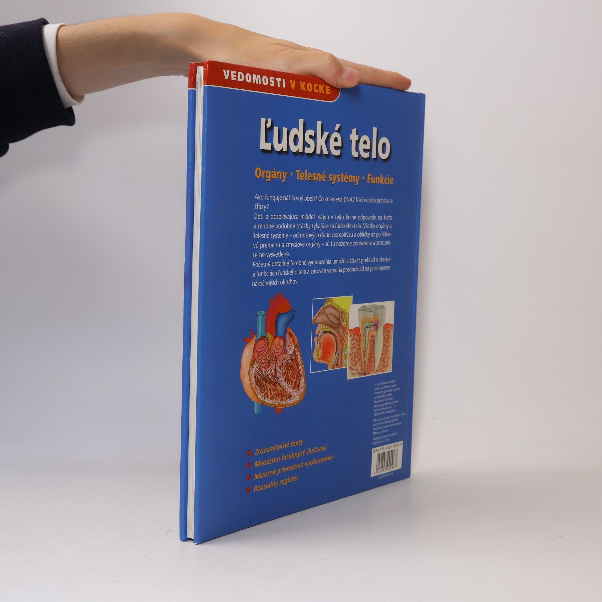Kolektiv autorů Ľudské telo. Orgány, telesné systémy, funkcie