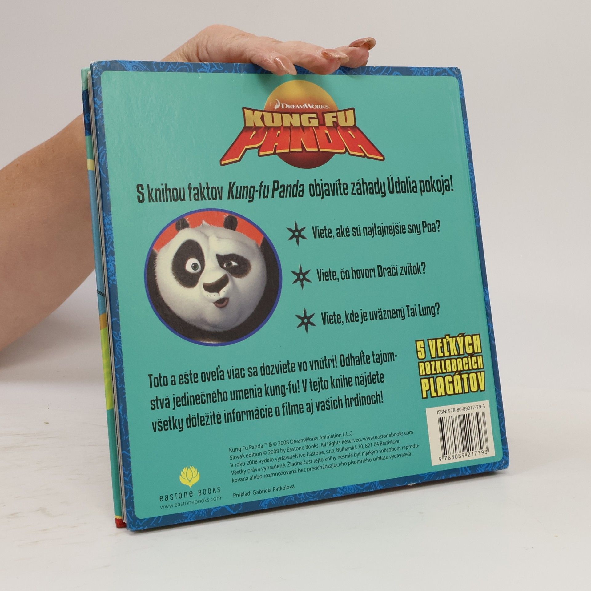 Kolektiv autorů Kung fu panda - kniha faktov