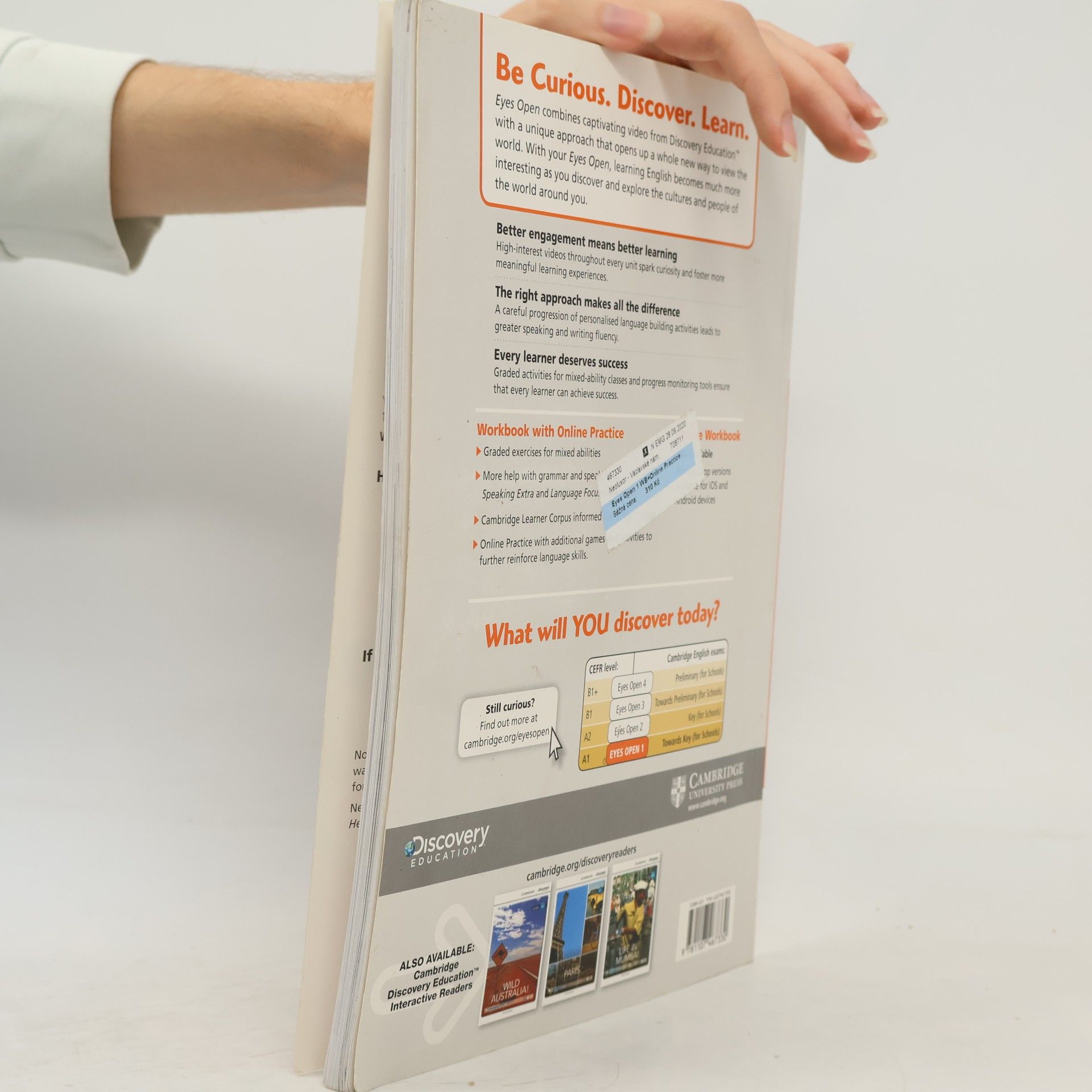 Cathy Catroppa Eyes Open 1 Workbook with Online Practic