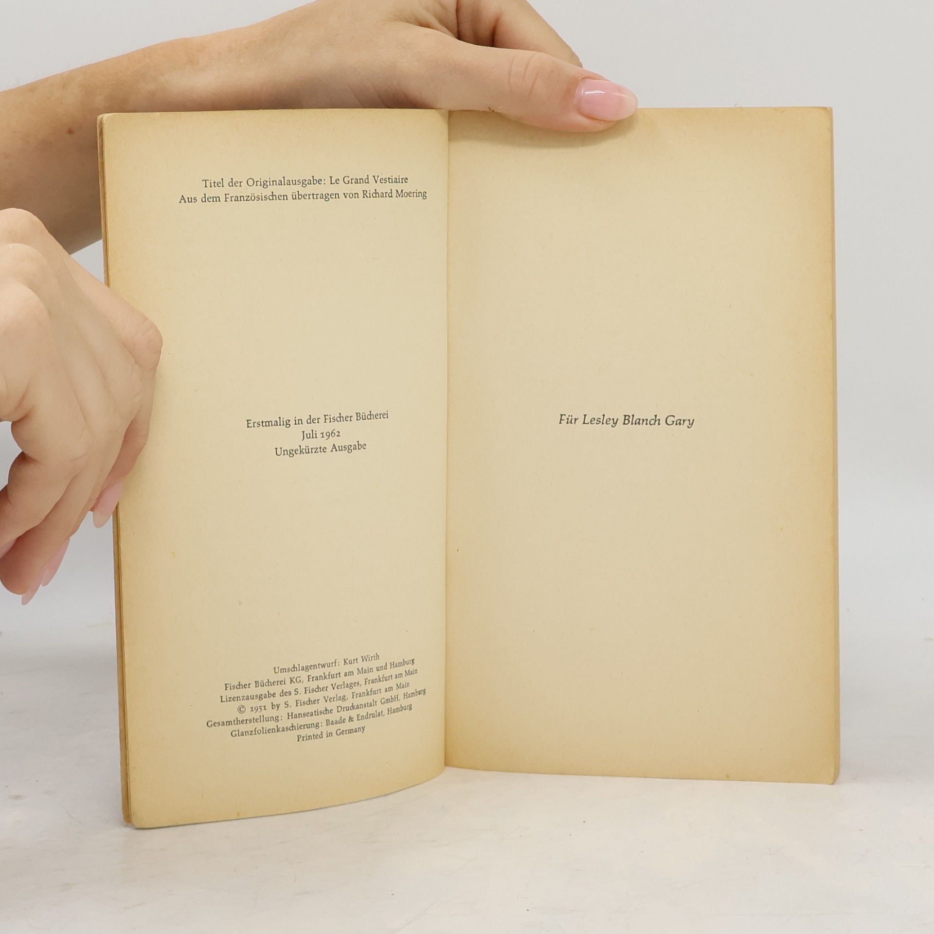 Romain Gary Kleider ohne Leute