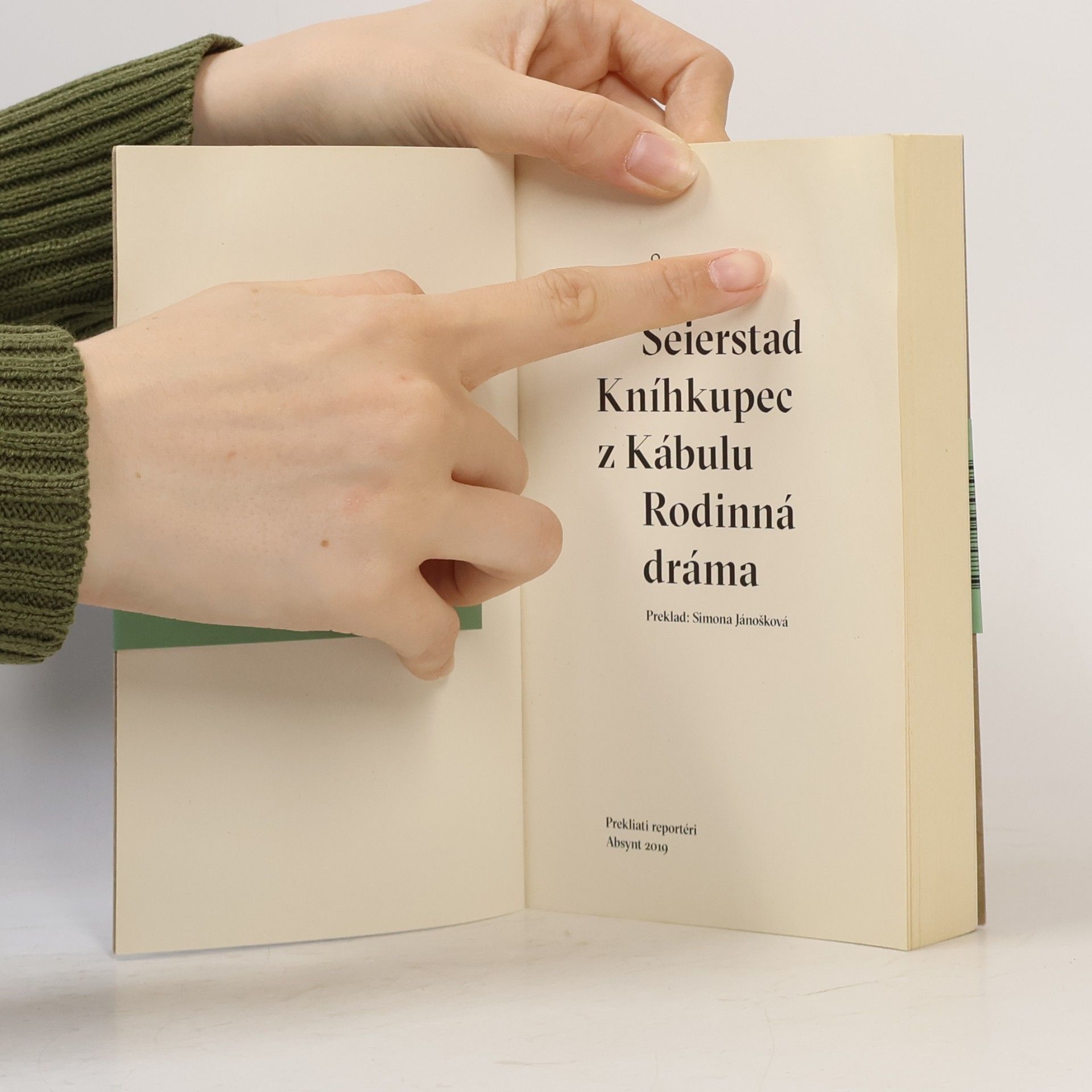 Åsne Seierstad Kníhkupec z Kábulu